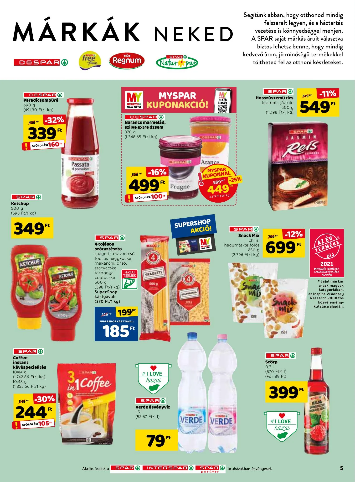 Spar akciós újság 05.27–06.02 – 5. oldal