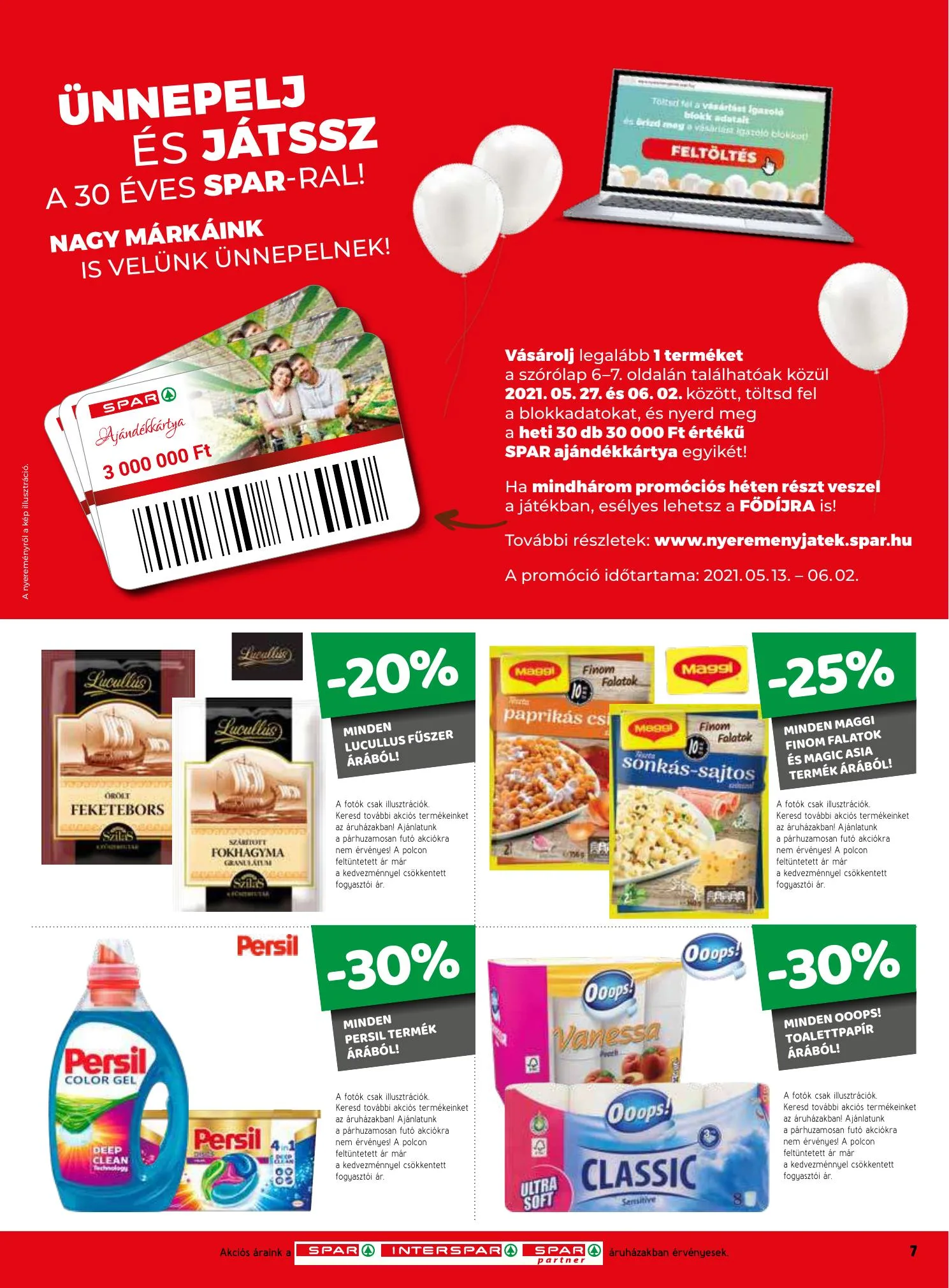 Spar akciós újság 05.27–06.02 – 7. oldal