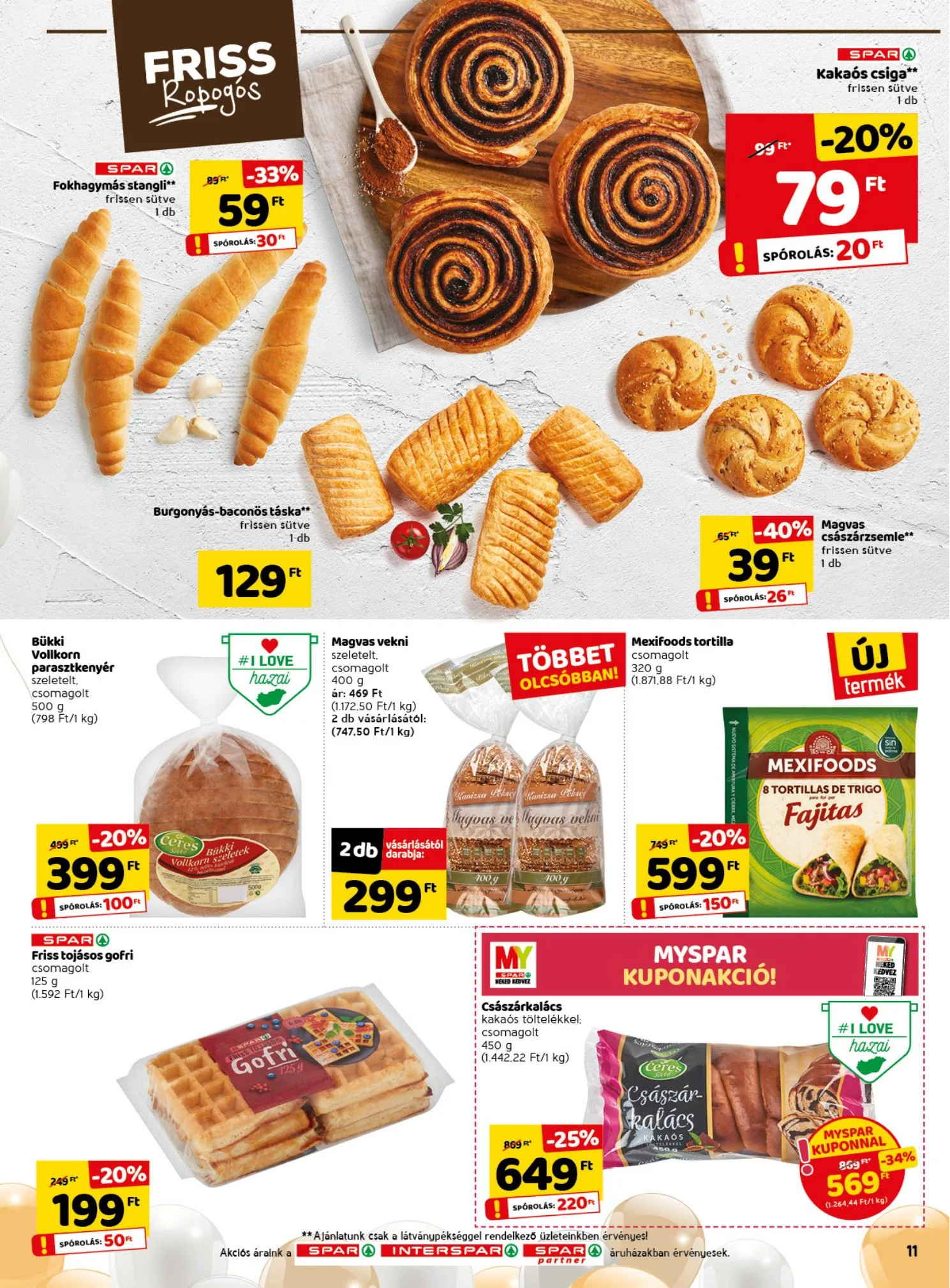 Spar akciós újság 08.05–08.11 – 15. oldal