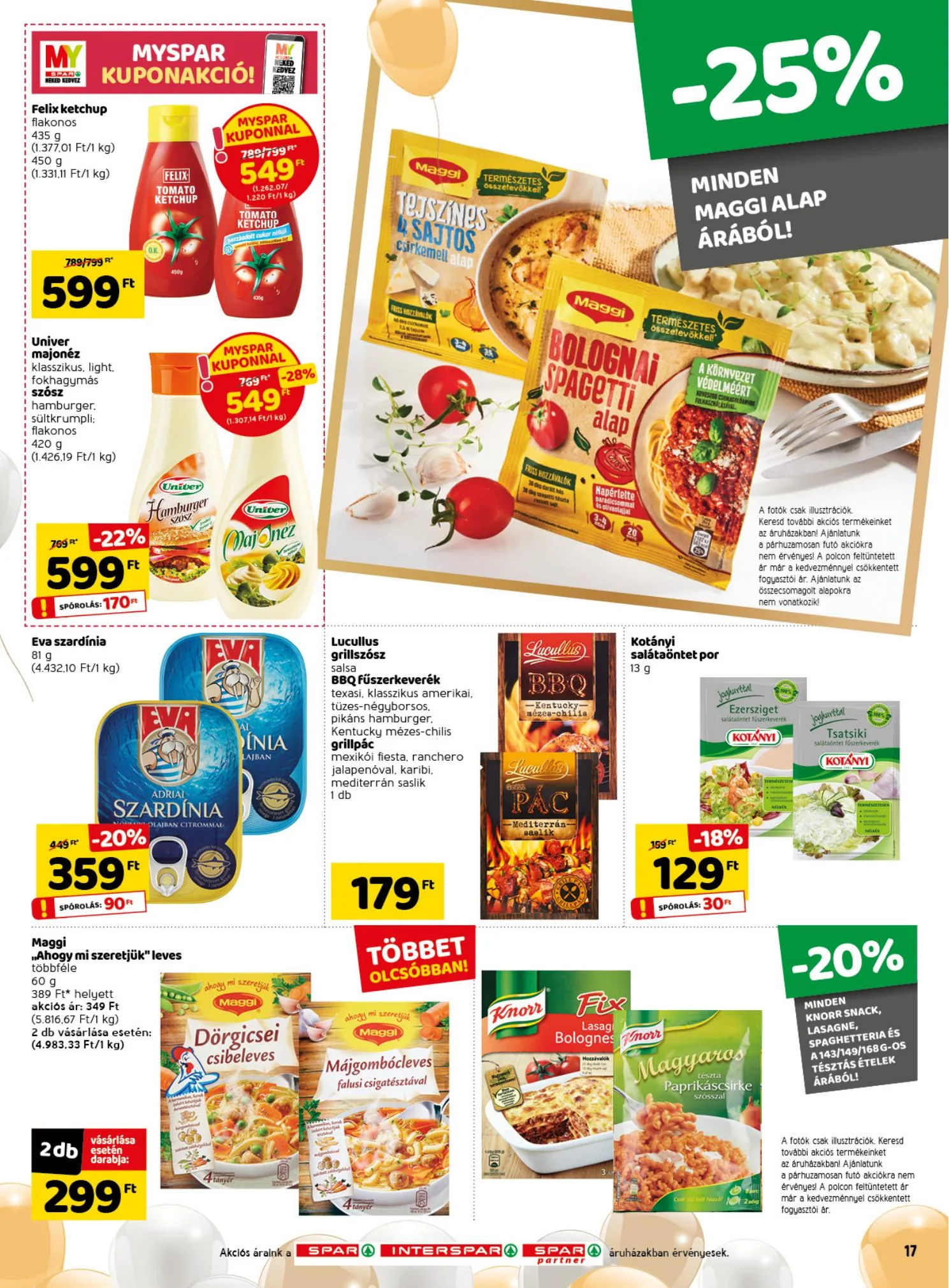 Spar akciós újság 08.05–08.11 – 21. oldal
