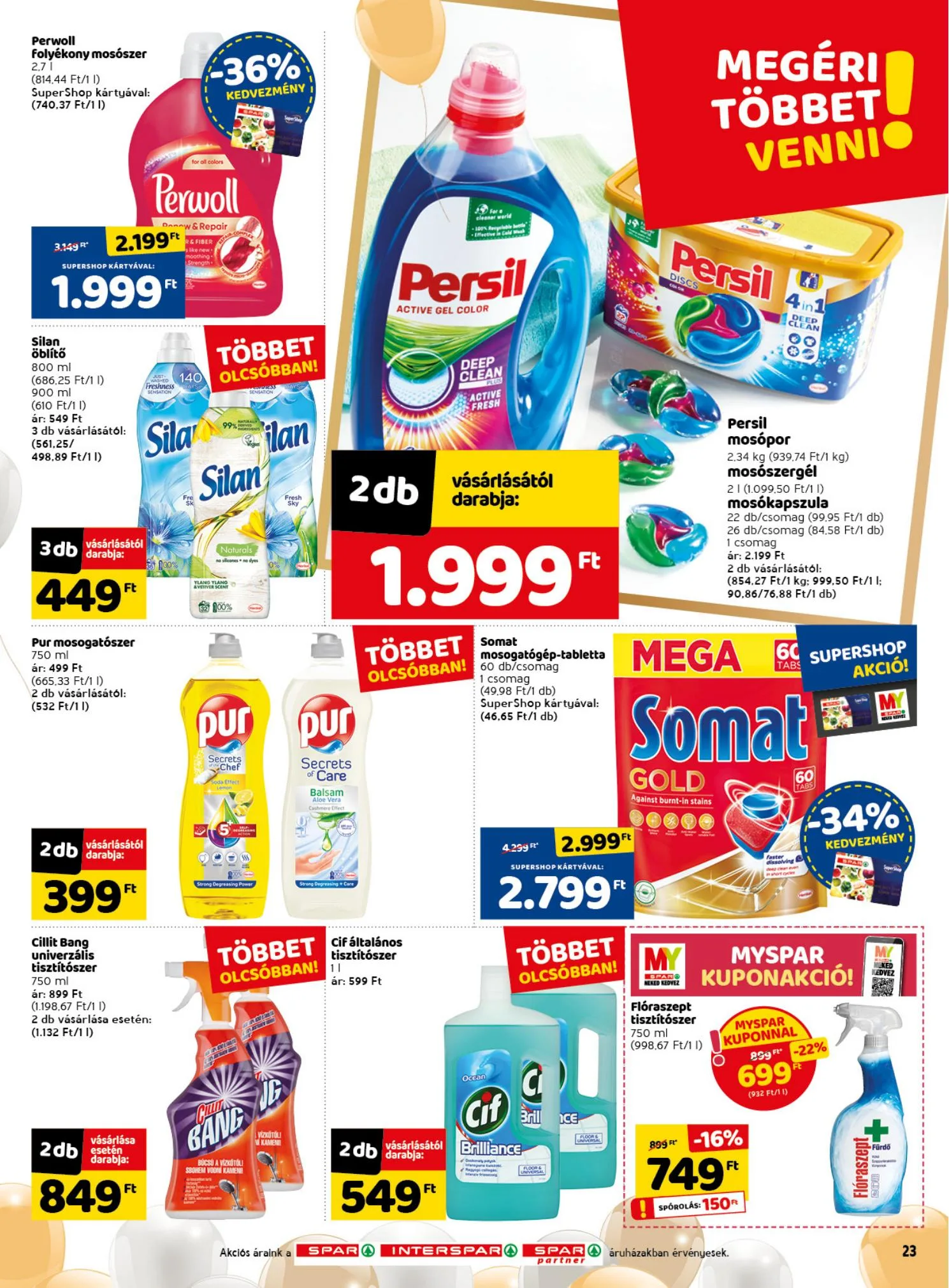 Spar akciós újság 08.05–08.11 – 27. oldal
