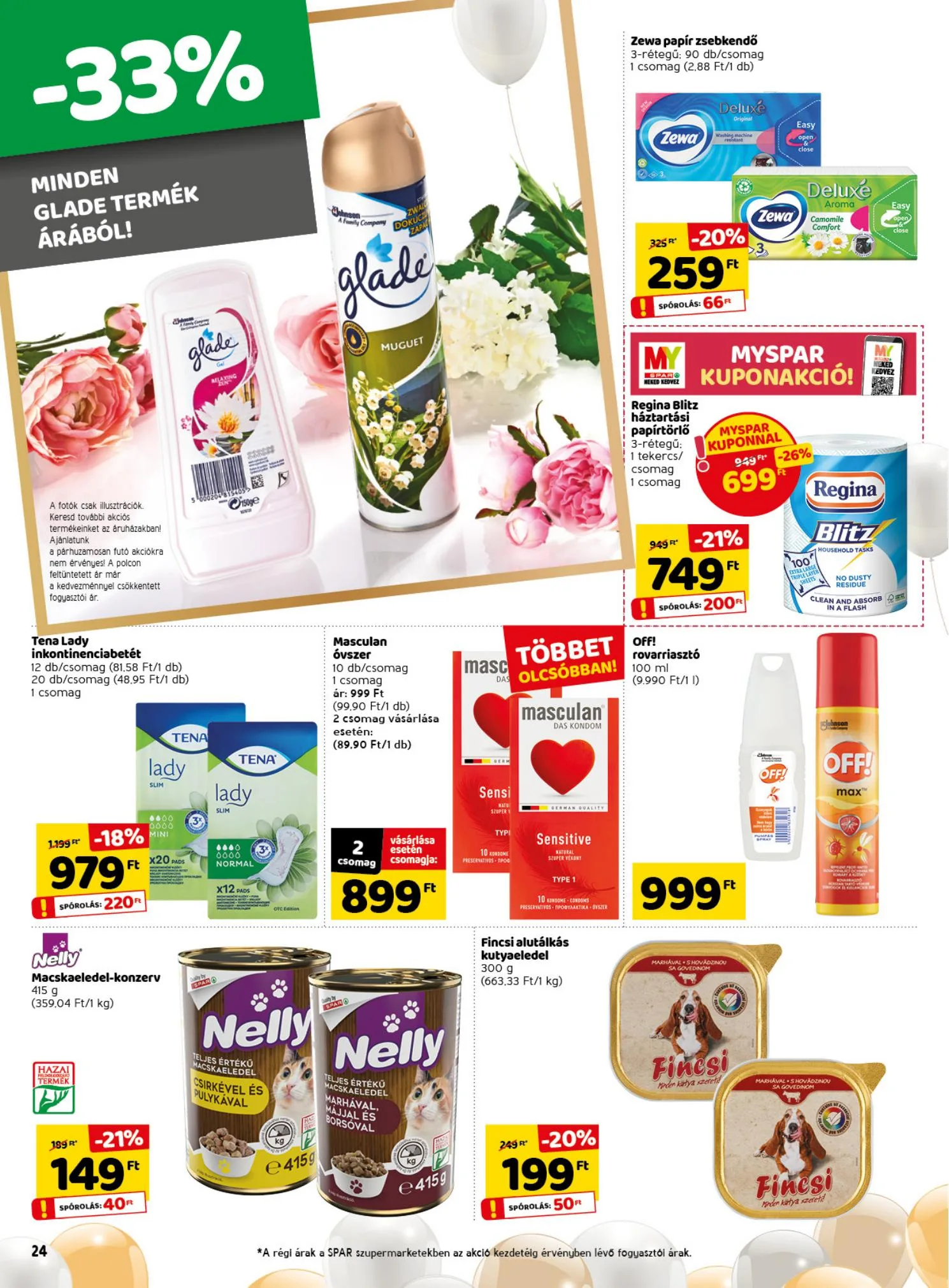 Spar akciós újság 08.05–08.11 – 28. oldal