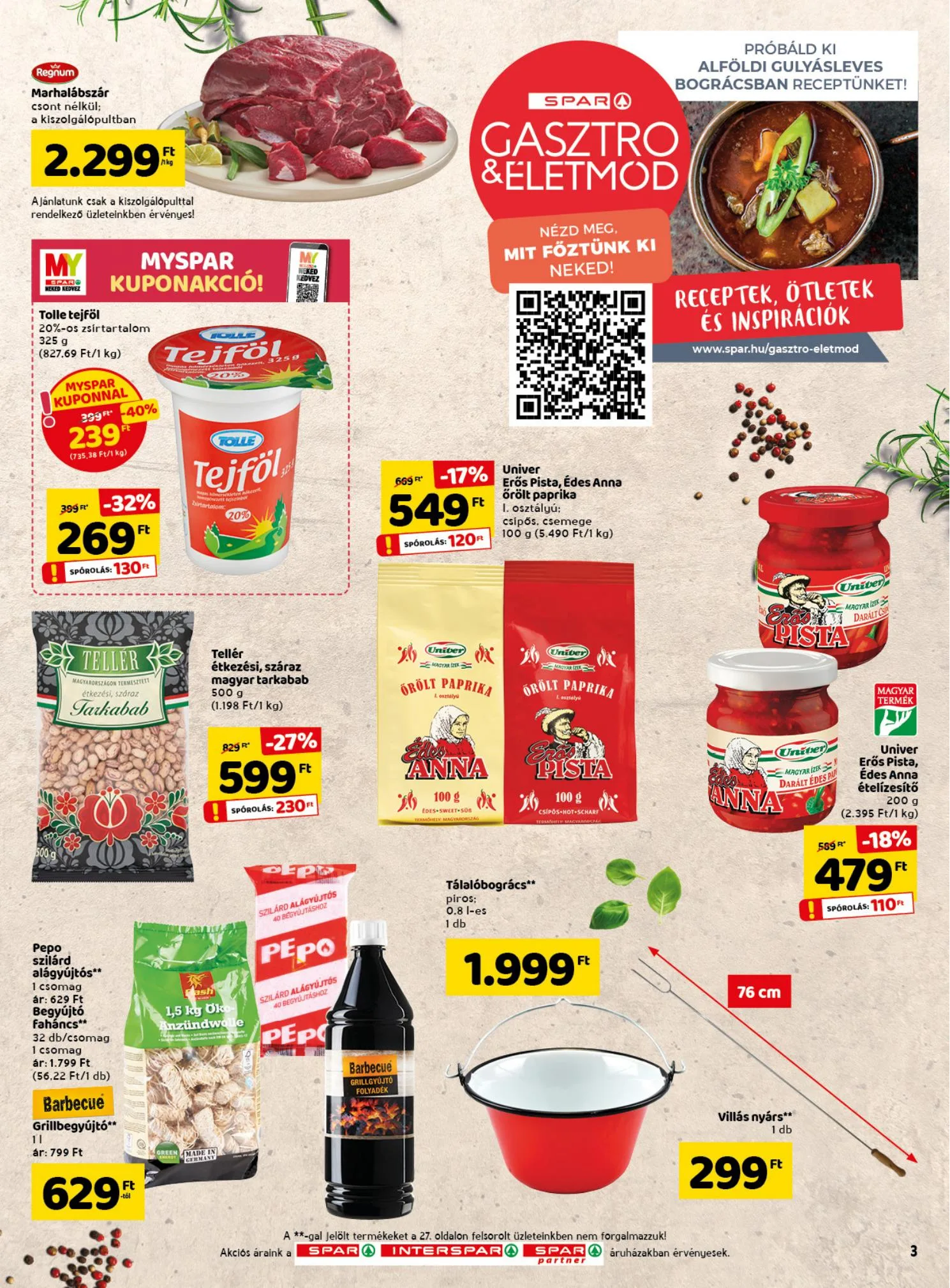 Spar akciós újság 08.05–08.11 – 3. oldal