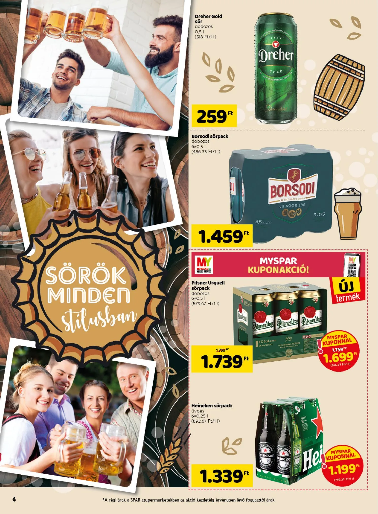 Spar akciós újság 08.05–08.11 – 4. oldal