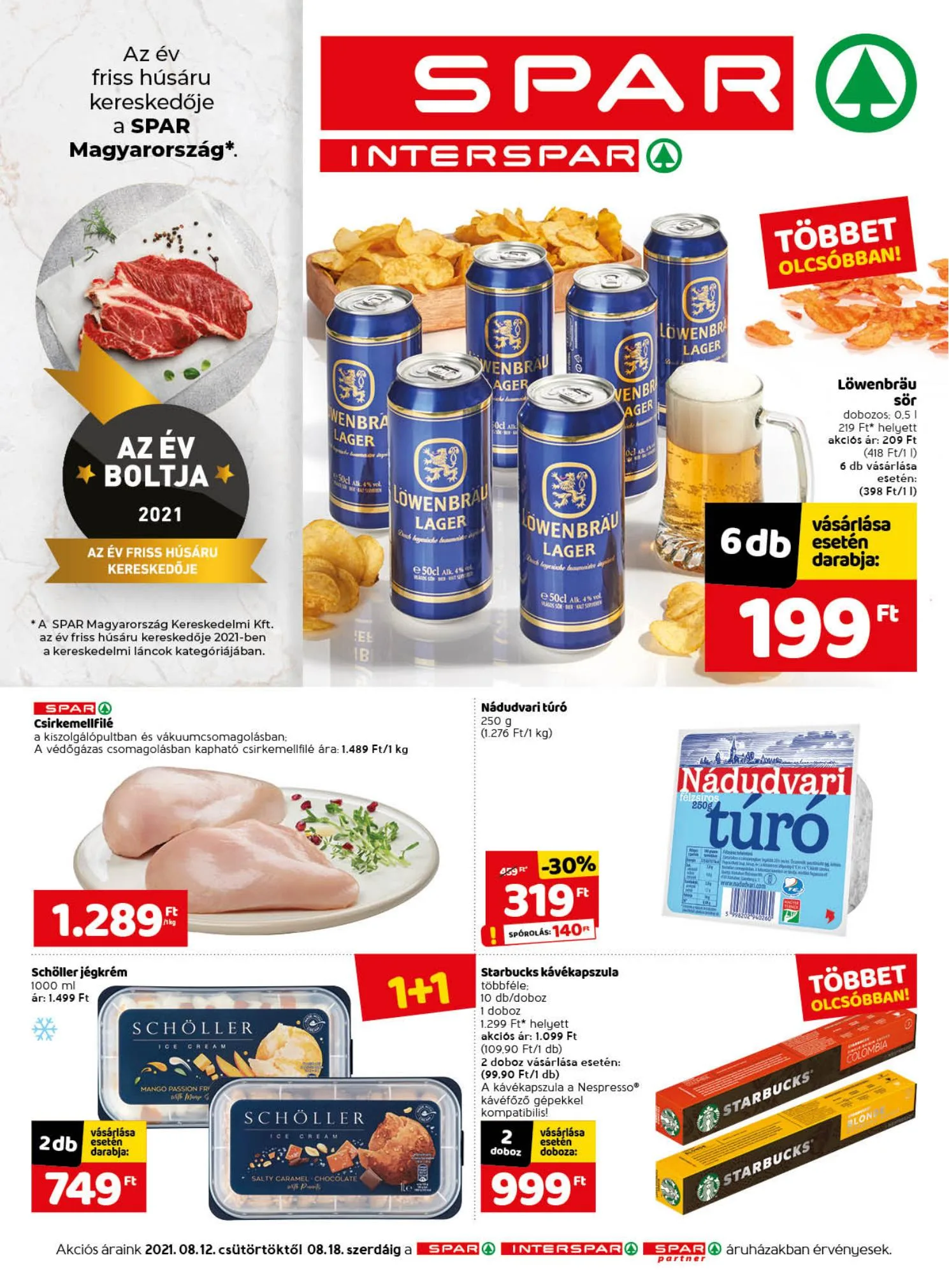 Spar akciós újság 08.12–08.18