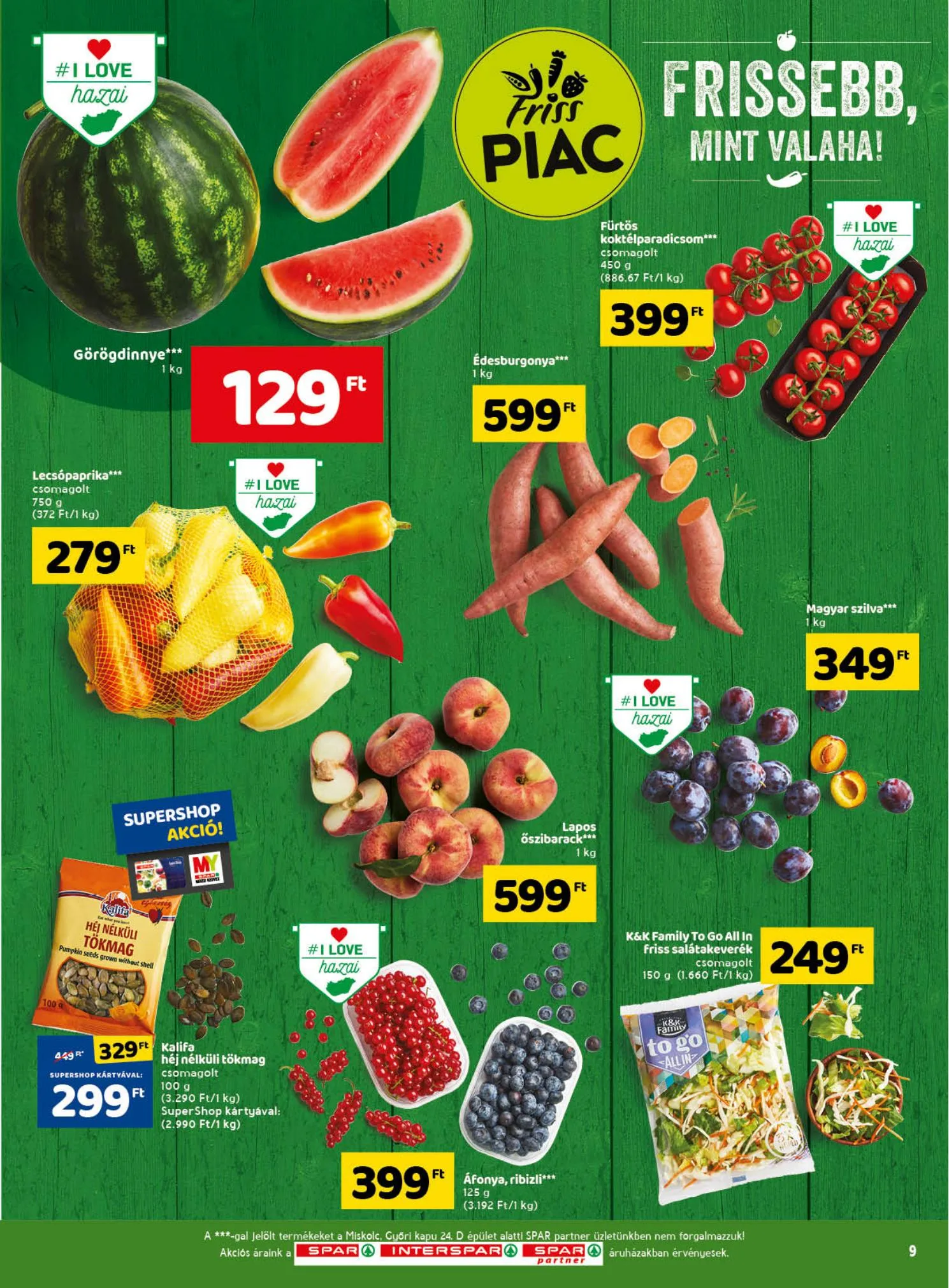 Spar akciós újság 08.12–08.18 – 11. oldal