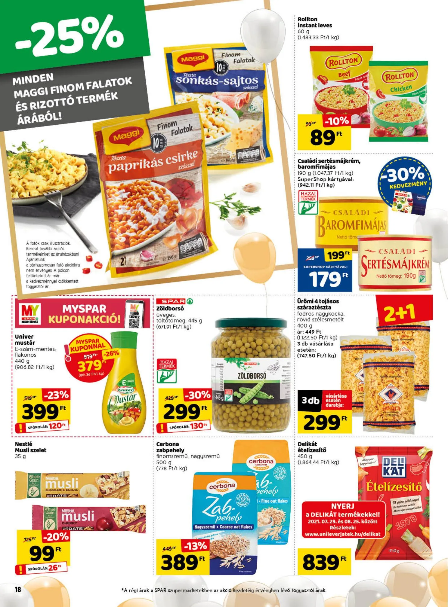 Spar akciós újság 08.12–08.18 – 22. oldal