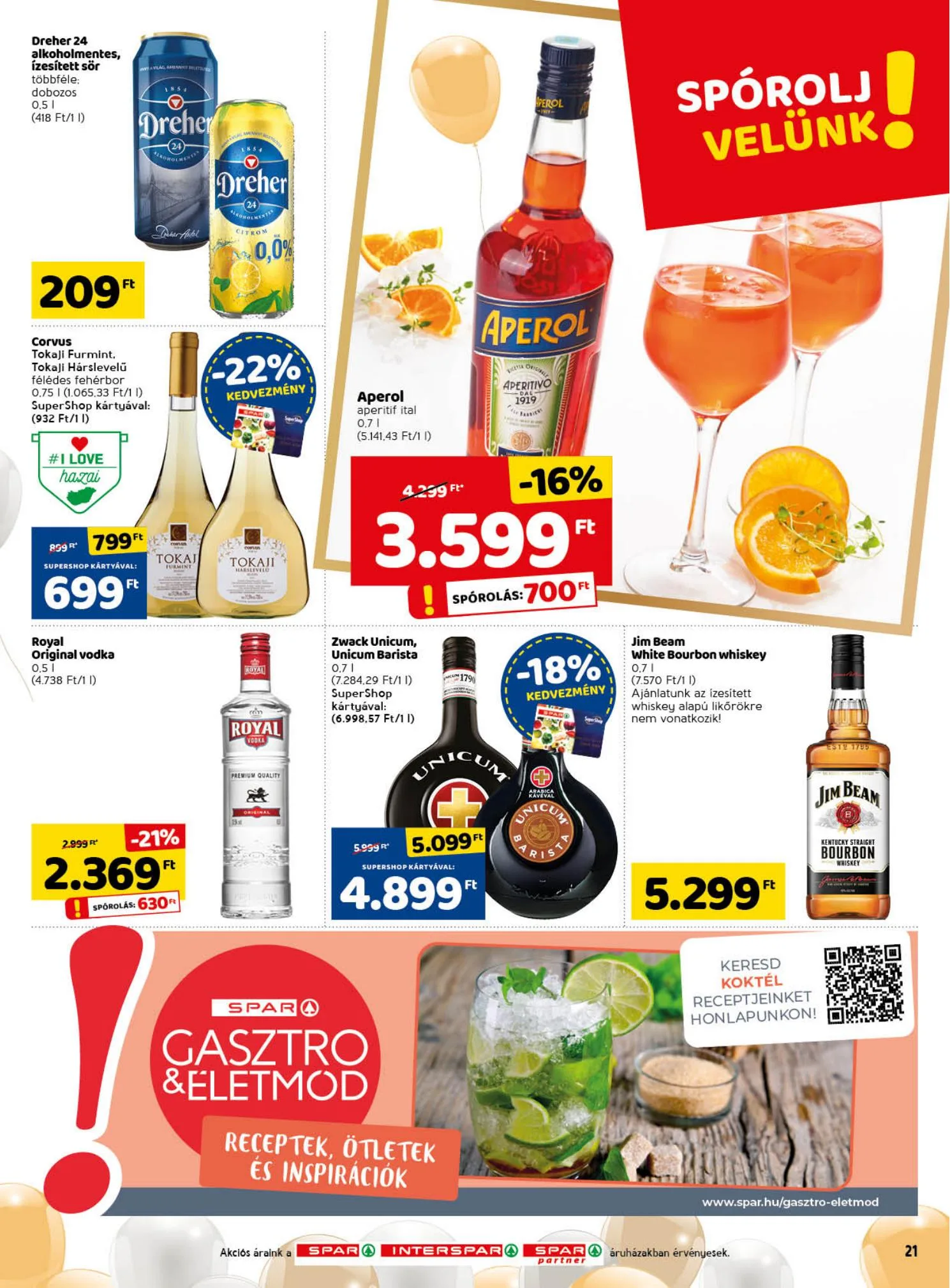Spar akciós újság 08.12–08.18 – 25. oldal