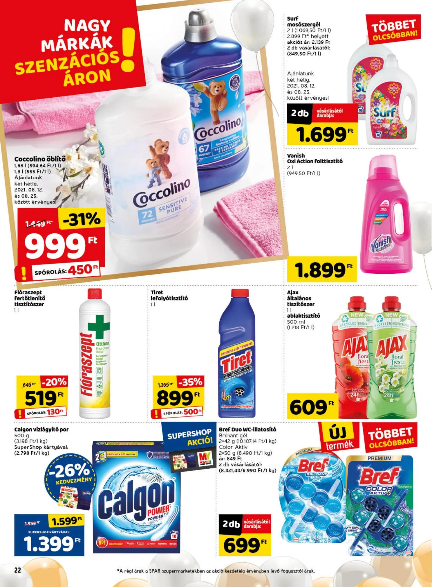 Spar akciós újság 08.12–08.18 – 26. oldal