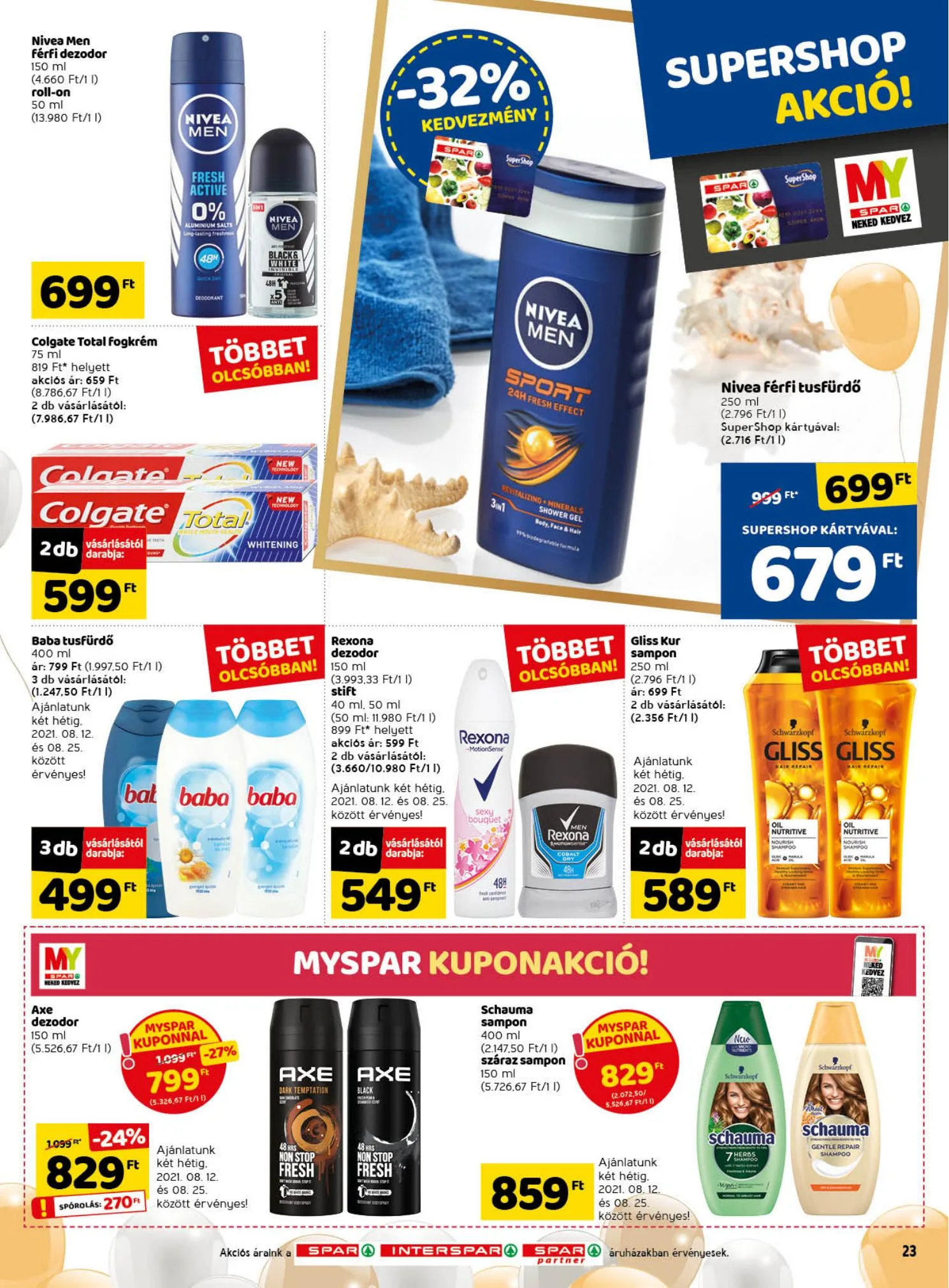 Spar akciós újság 08.12–08.18 – 27. oldal