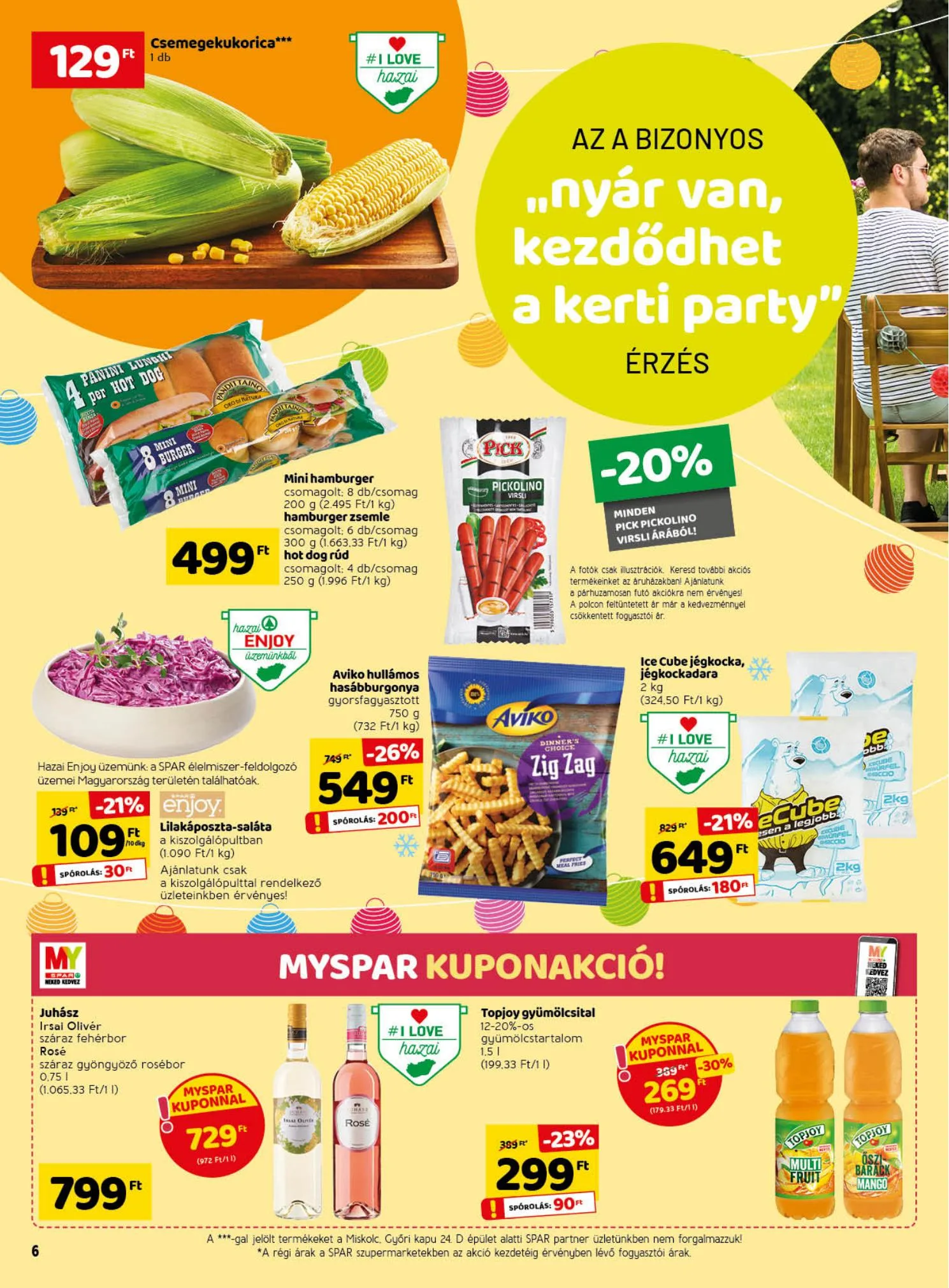 Spar akciós újság 08.12–08.18 – 8. oldal