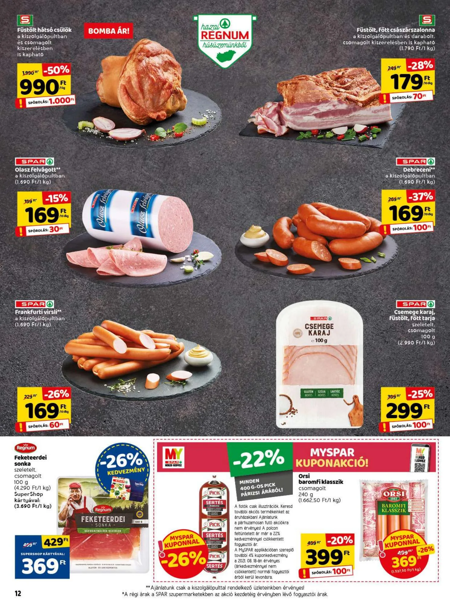Spar akciós újság 08.19–08.25 – 16. oldal