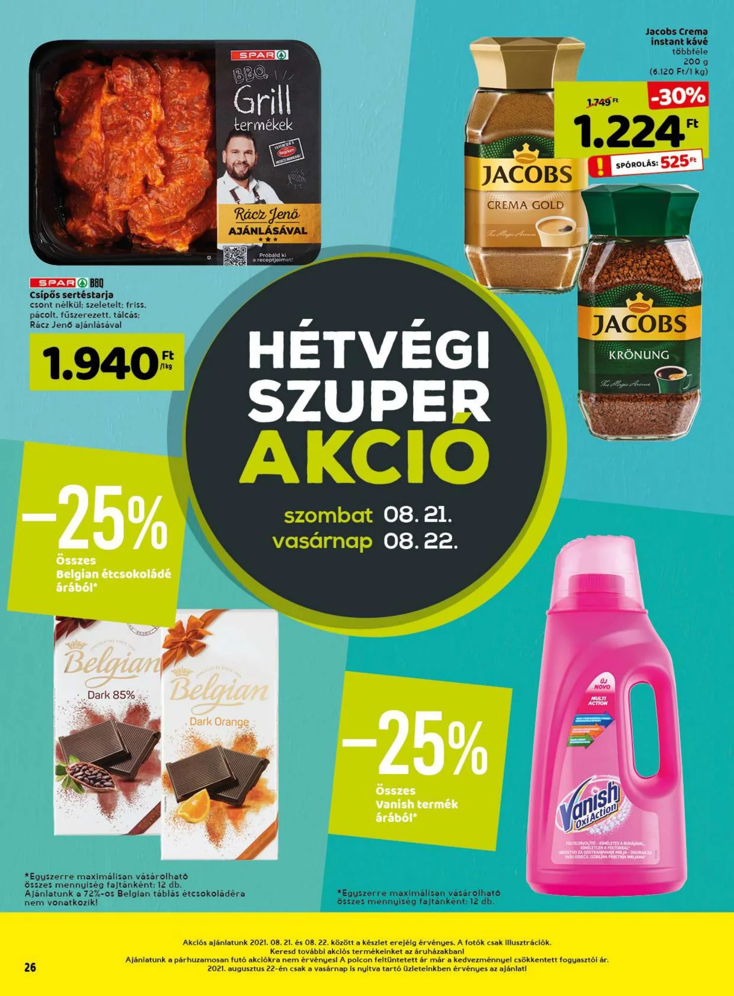 Spar akciós újság 08.19–08.25 – 30. oldal