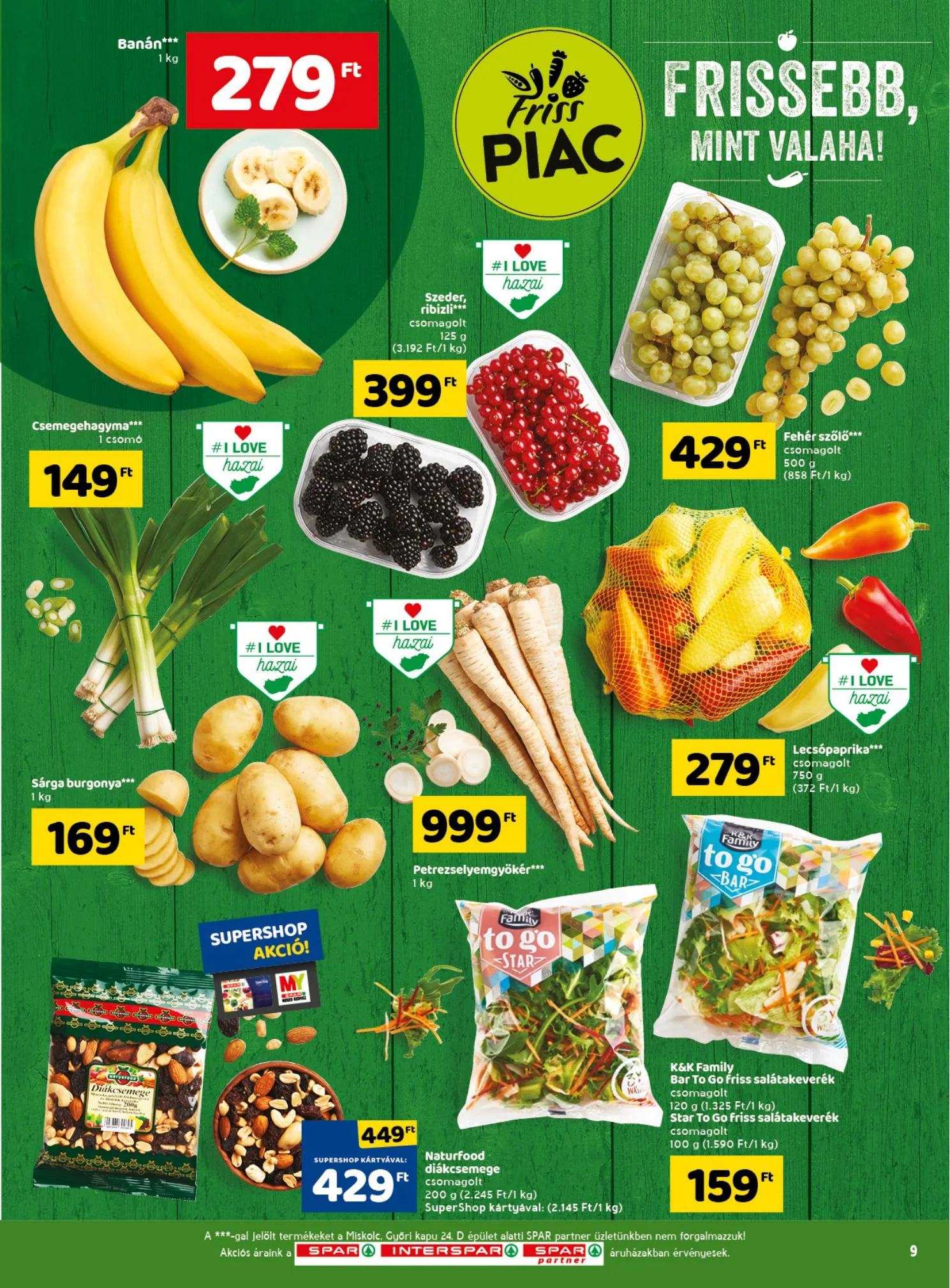 Spar akciós újság 08.26–09.01 – 11. oldal