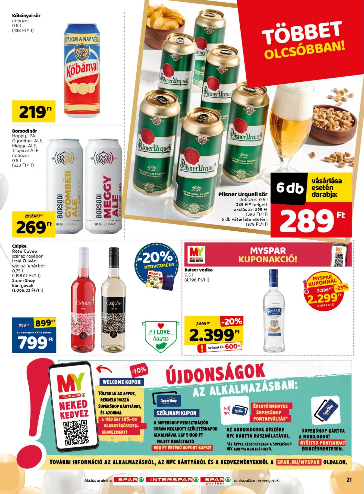 Spar akciós újság 08.26–09.01 – 25. oldal