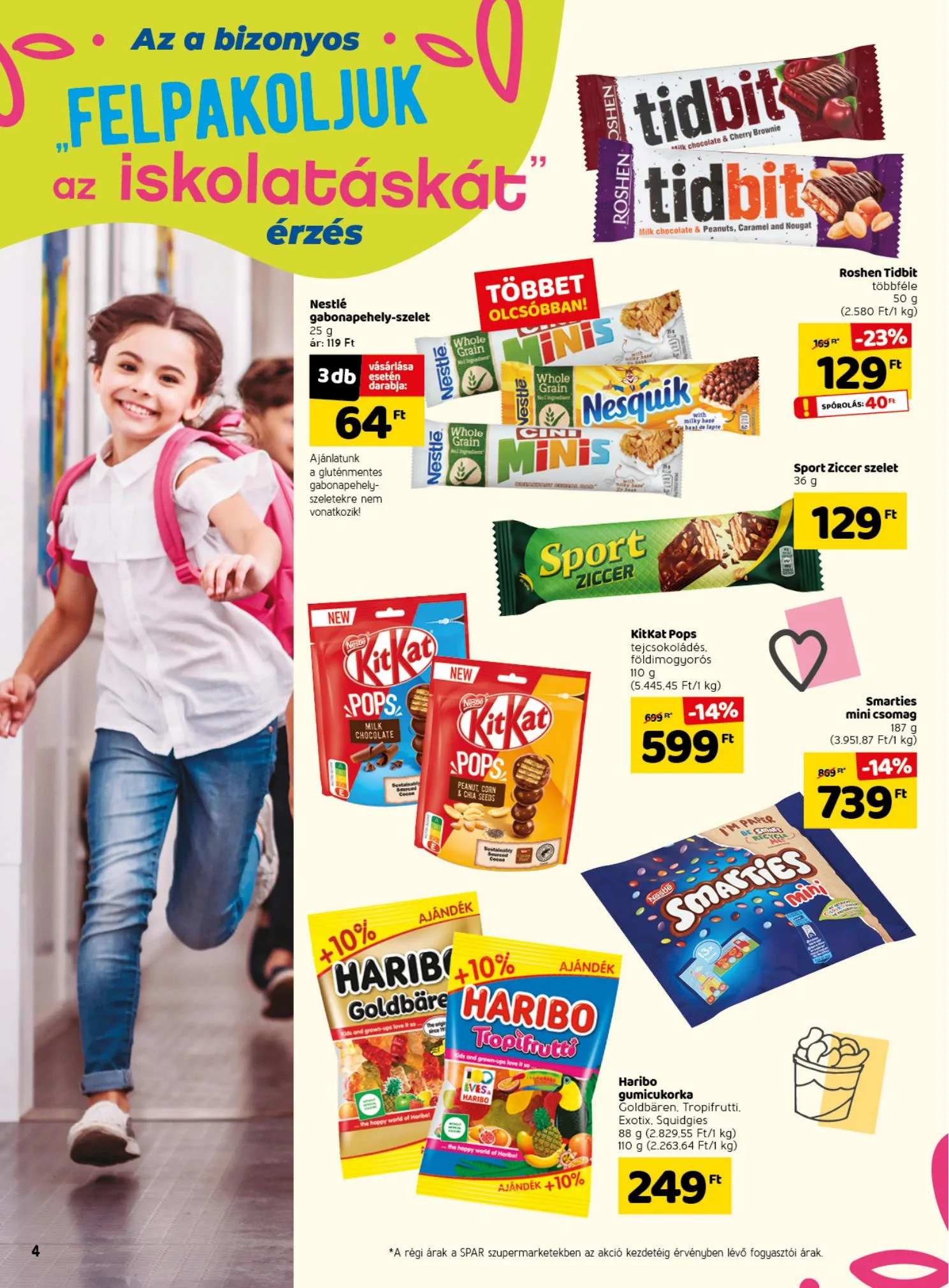 Spar akciós újság 08.26–09.01 – 4. oldal