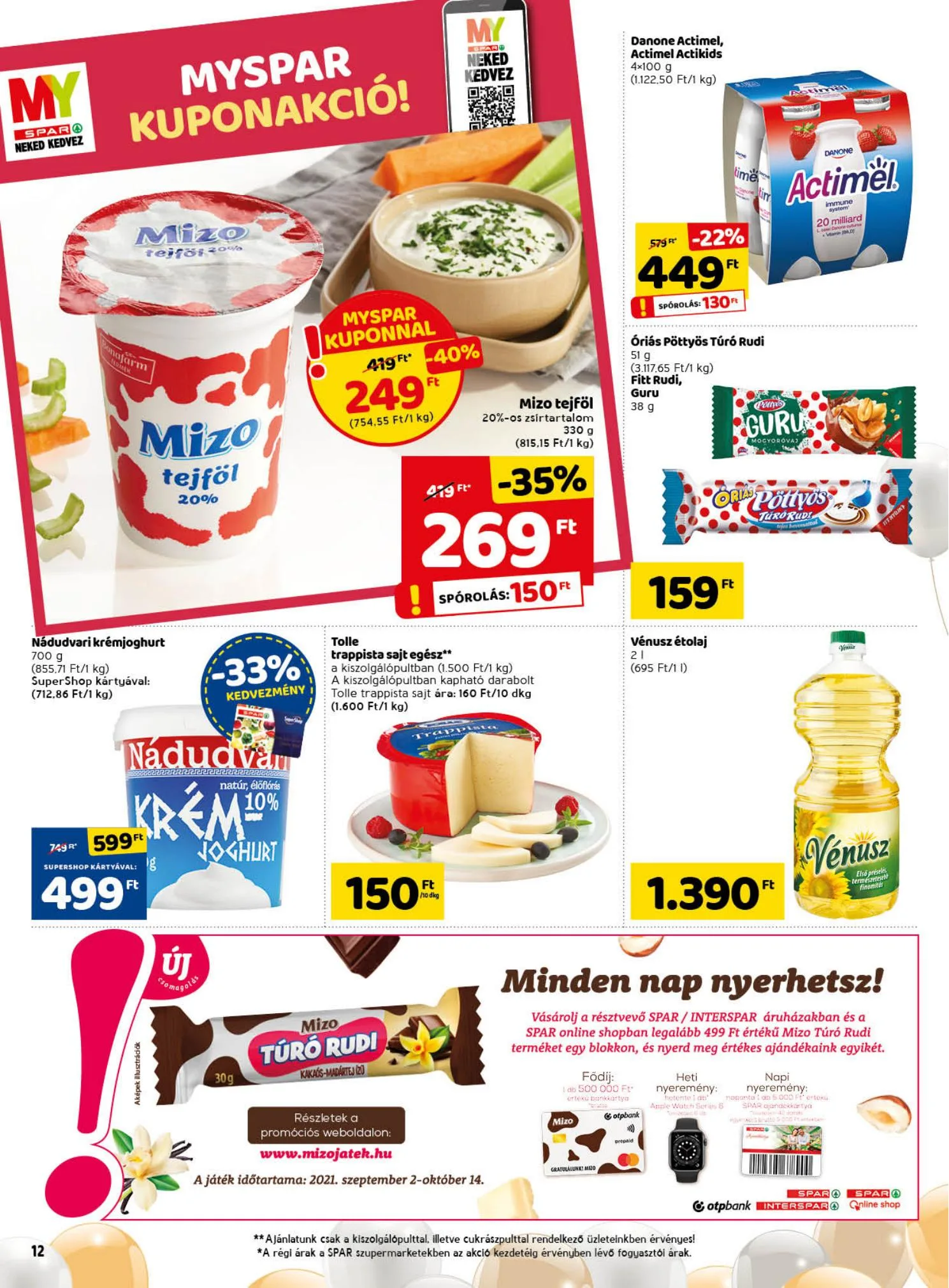 Spar akciós újság 09.02–09.08 – 16. oldal