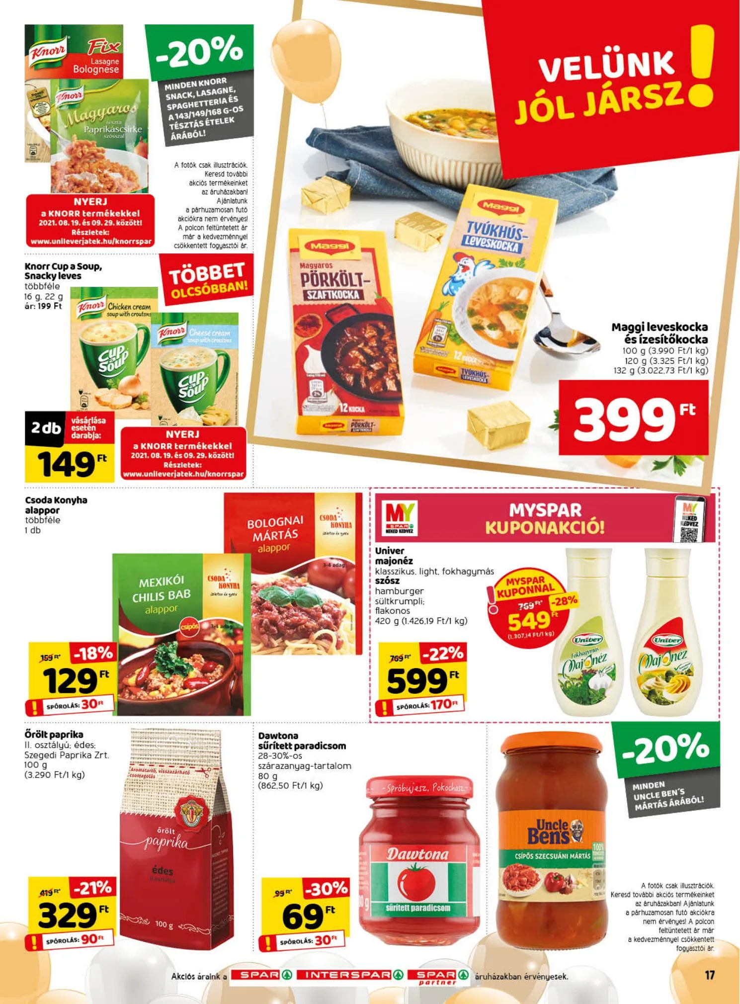 Spar akciós újság 09.02–09.08 – 21. oldal