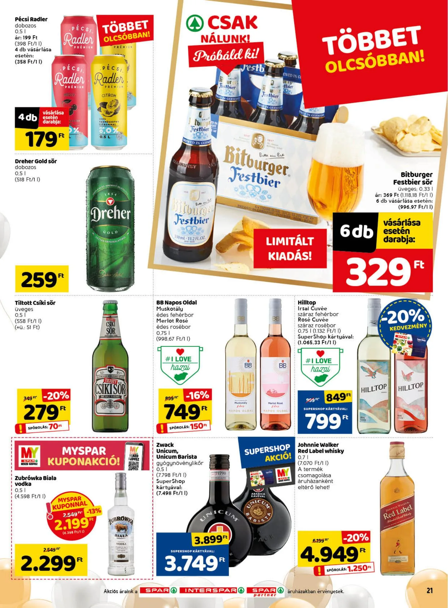 Spar akciós újság 09.02–09.08 – 25. oldal