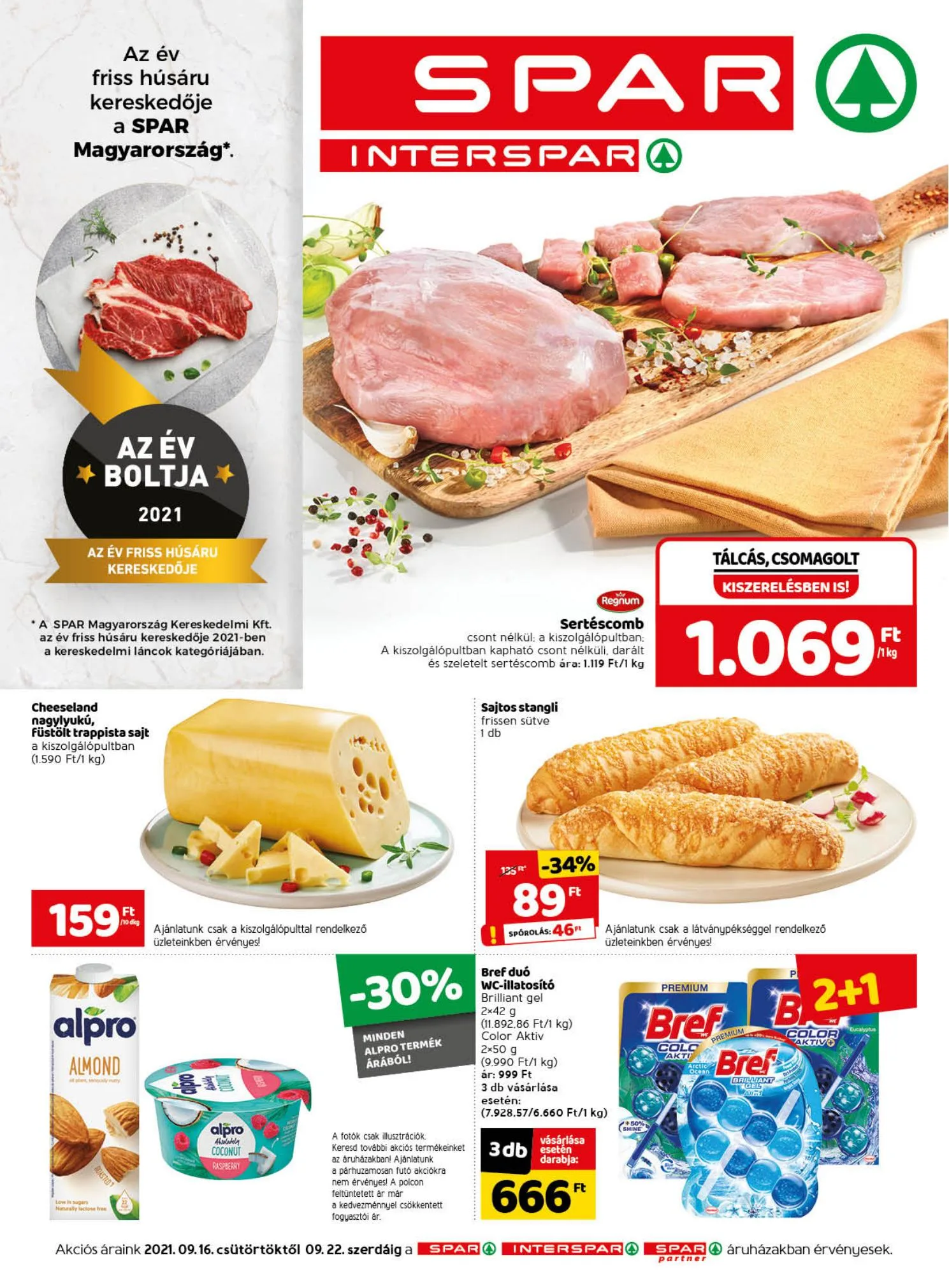 Spar akciós újság 09.16–09.22
