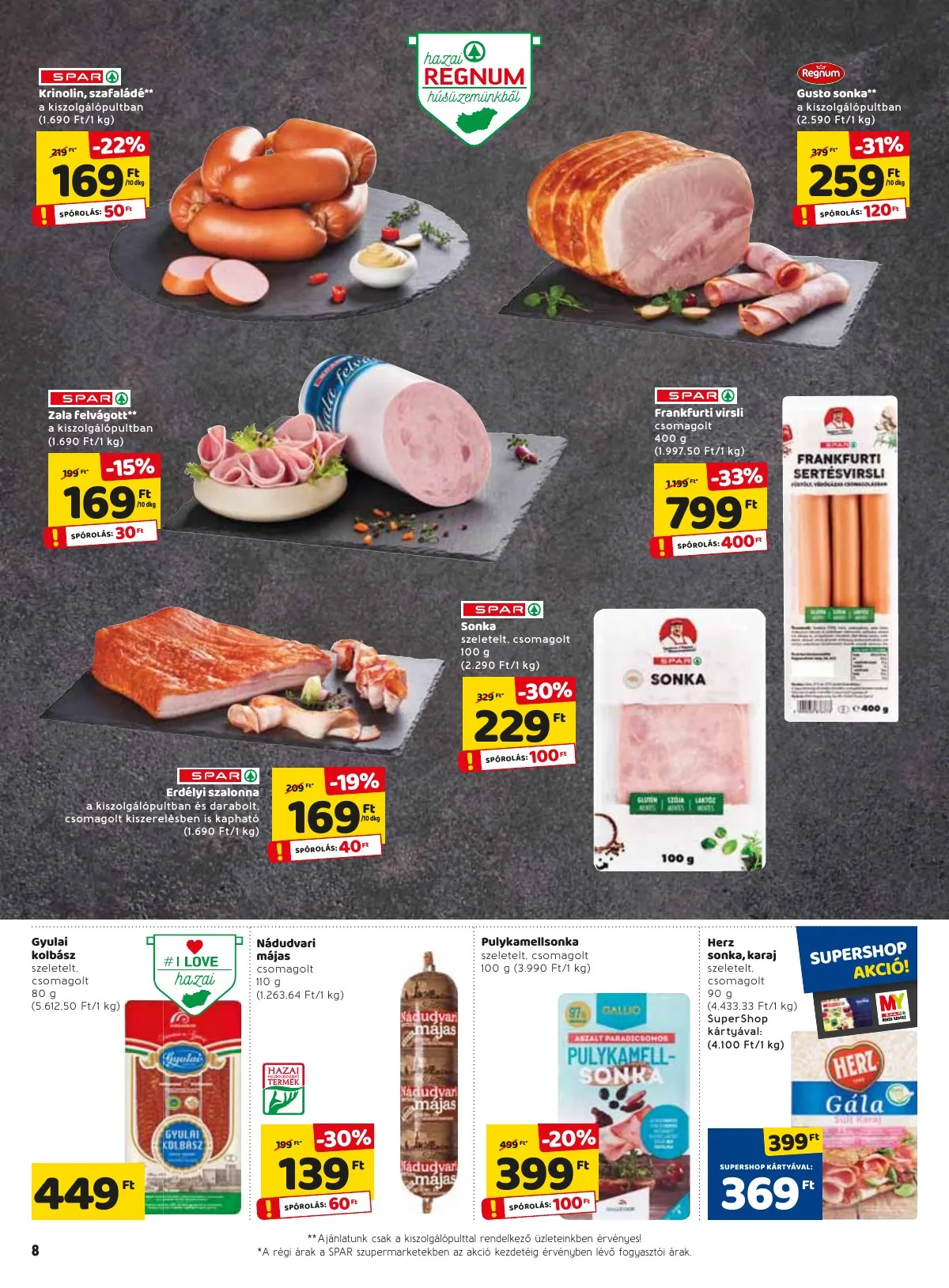 Spar akciós újság 01.27–02.02 – 10. oldal