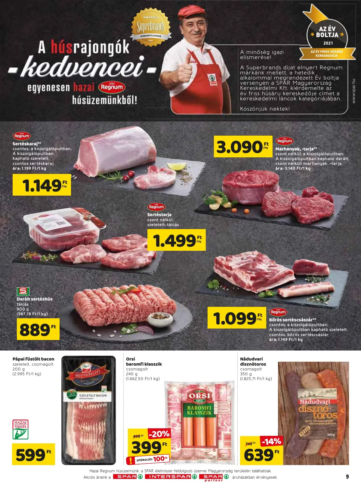Spar akciós újság 01.27–02.02 – 11. oldal