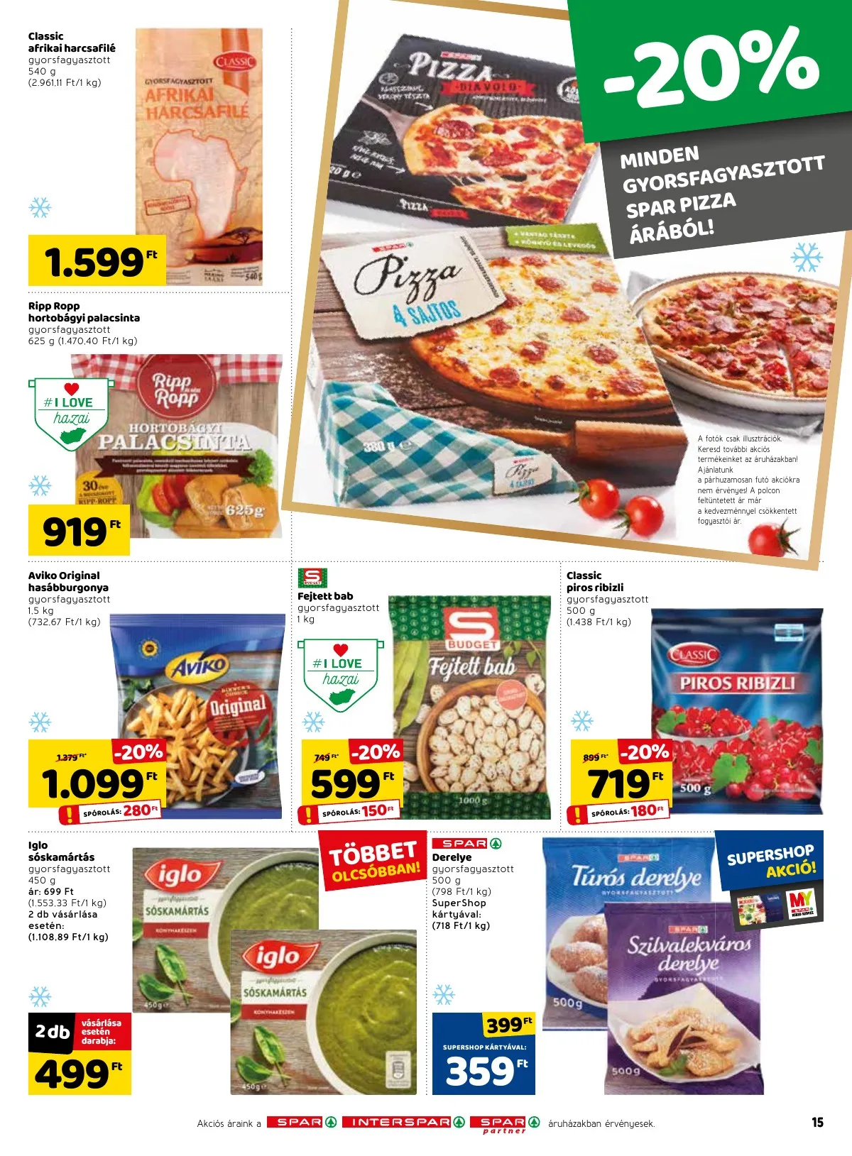 Spar akciós újság 01.27–02.02 – 21. oldal