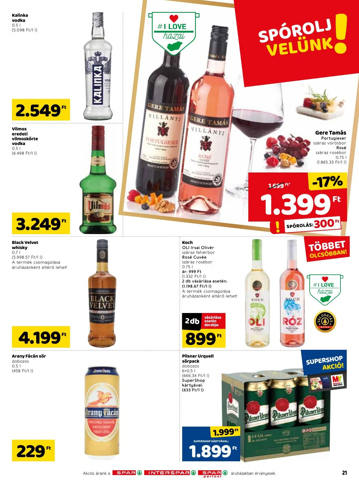 Spar akciós újság 01.27–02.02 – 27. oldal