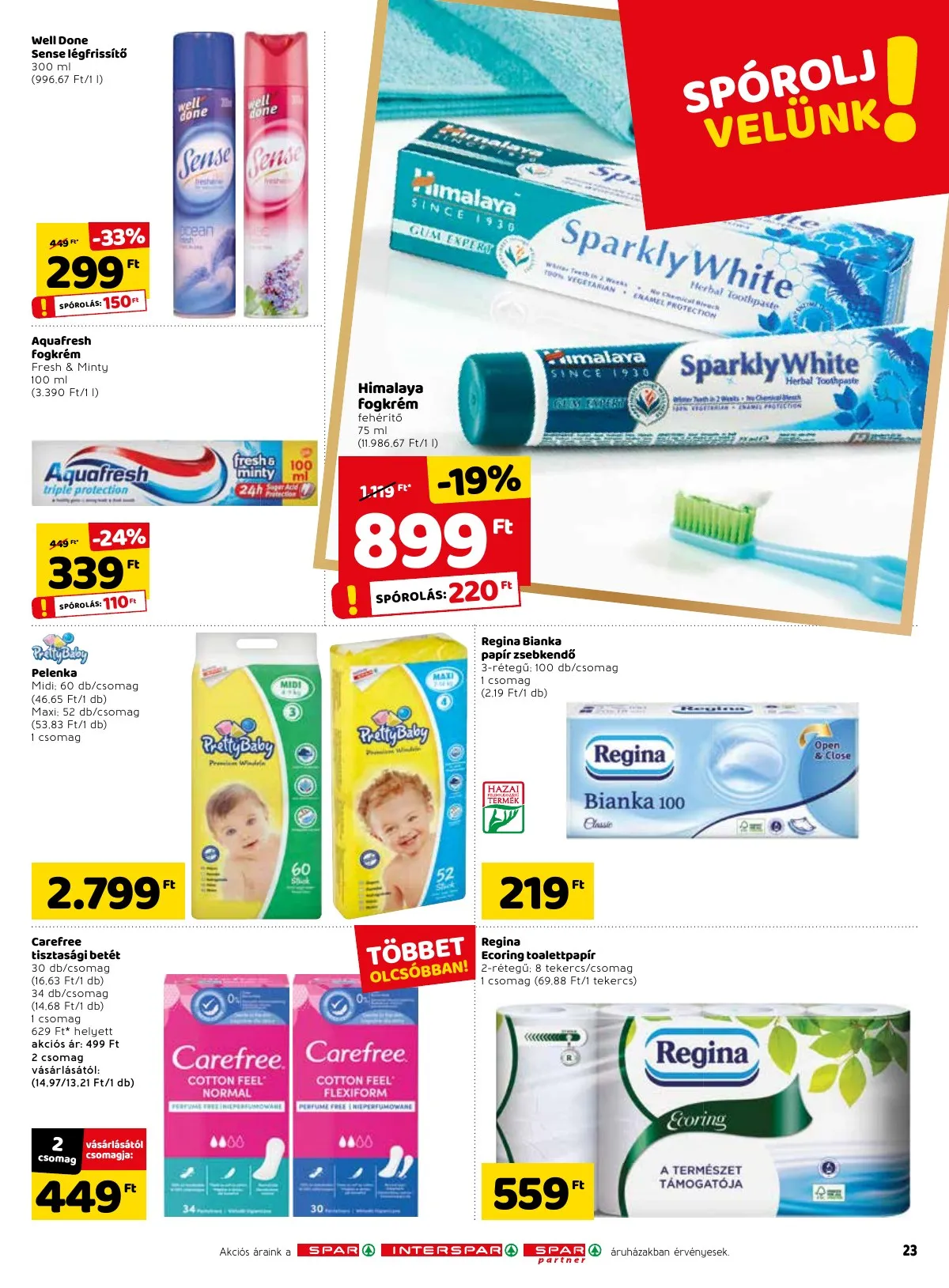 Spar akciós újság 01.27–02.02 – 29. oldal