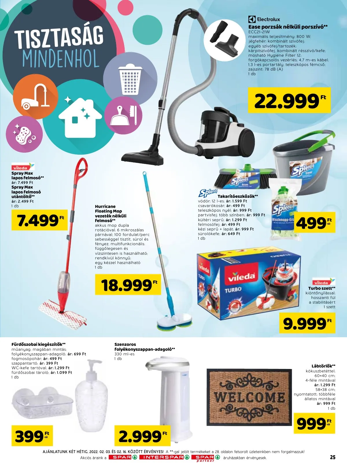 Spar akciós újság 02.03–02.09 – 31. oldal