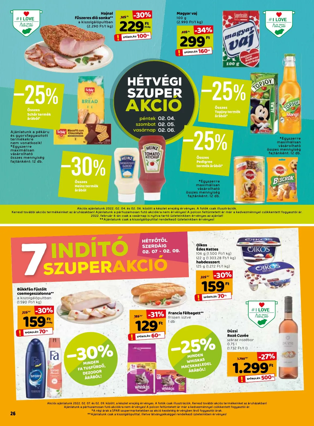 Spar akciós újság 02.03–02.09 – 32. oldal