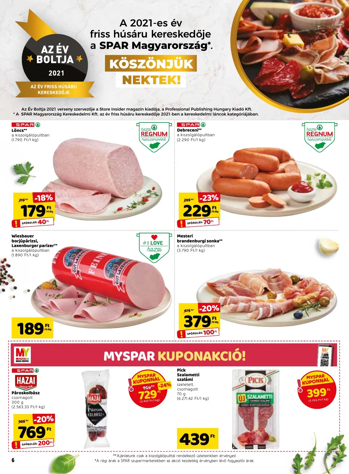 Spar akciós újság 02.03–02.09 – 8. oldal
