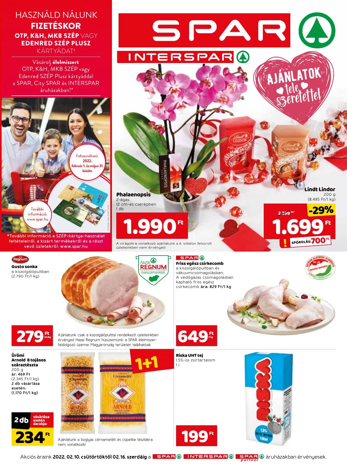 Spar akciós újság 02.10–02.16