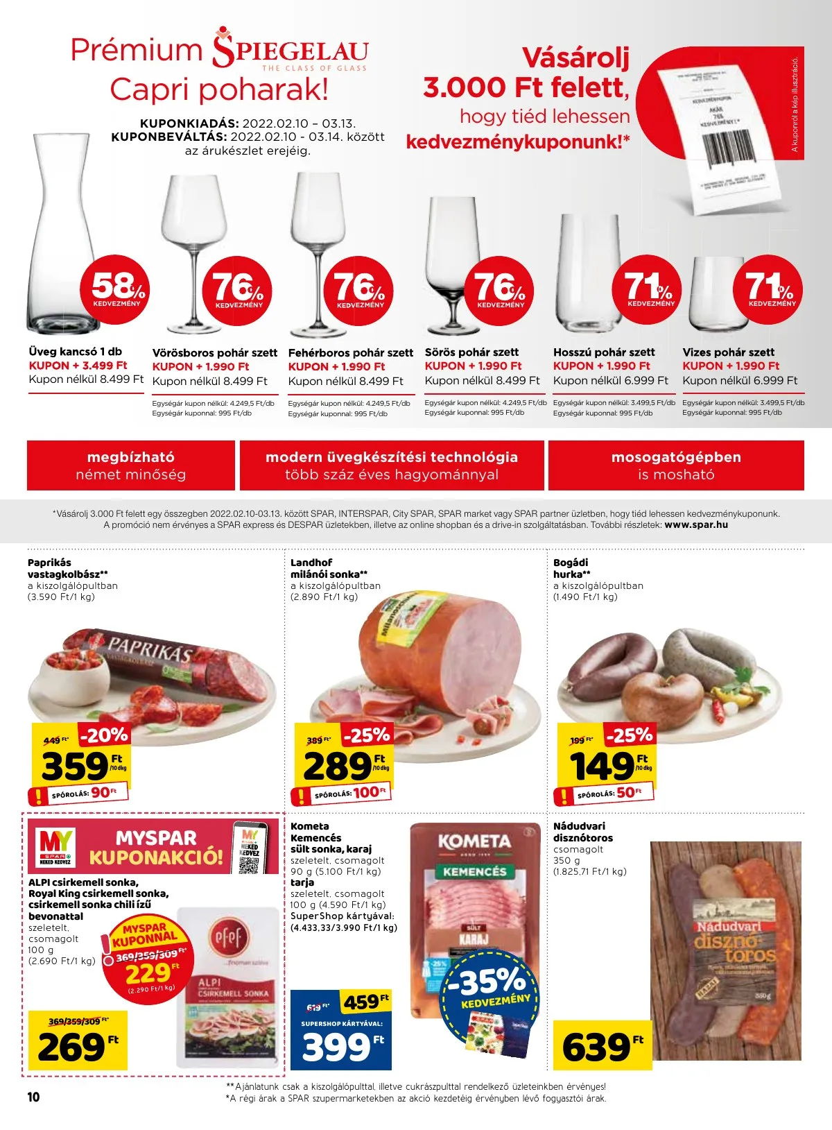 Spar akciós újság 02.10–02.16 – 14. oldal