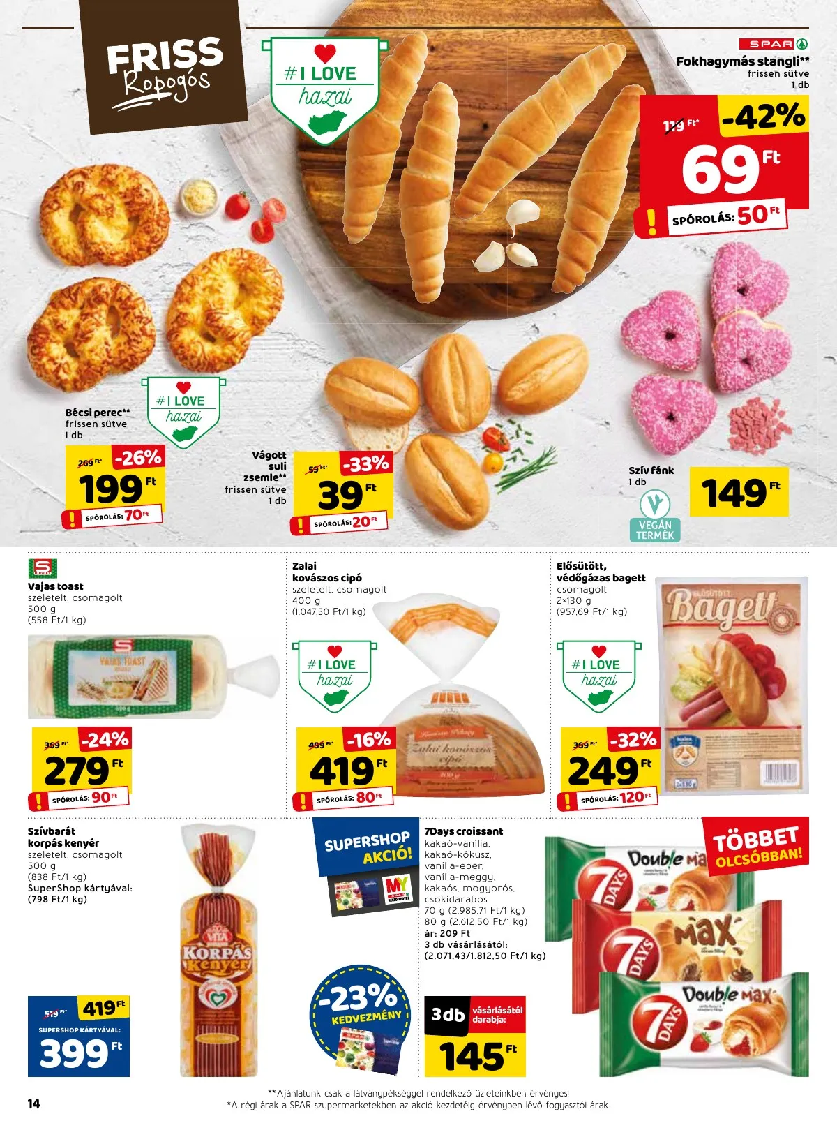 Spar akciós újság 02.10–02.16 – 20. oldal