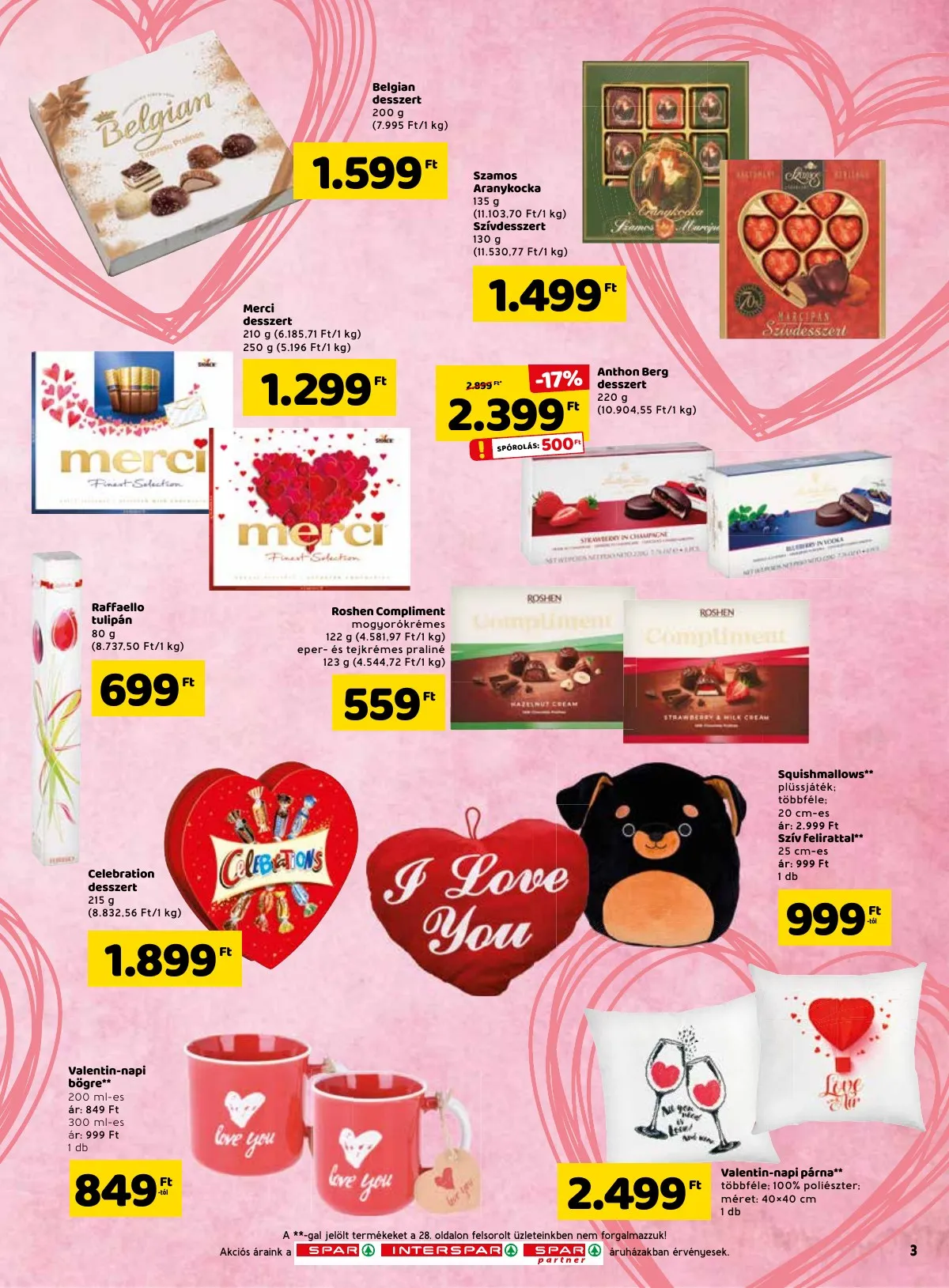 Spar akciós újság 02.10–02.16 – 3. oldal