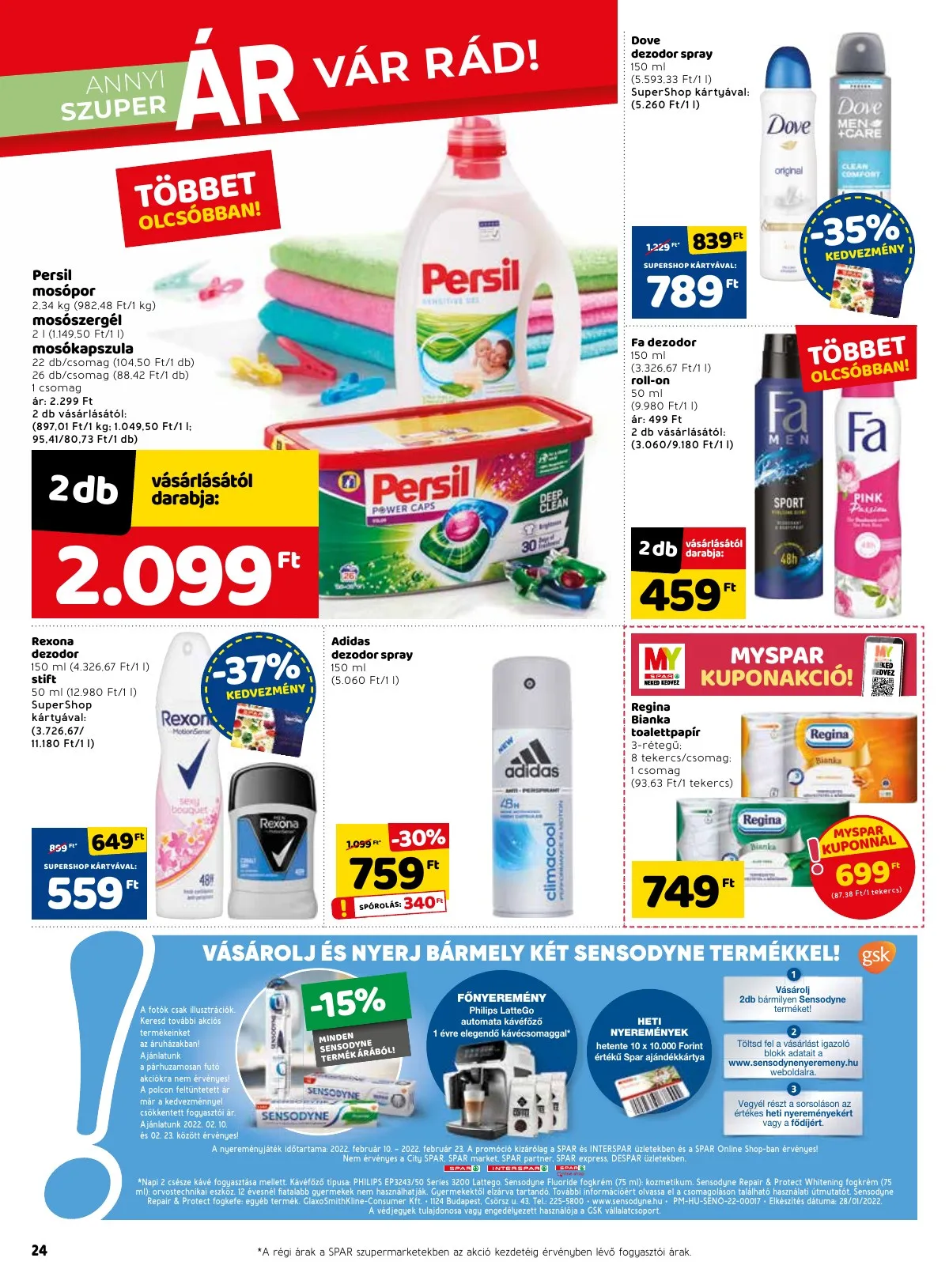 Spar akciós újság 02.10–02.16 – 30. oldal