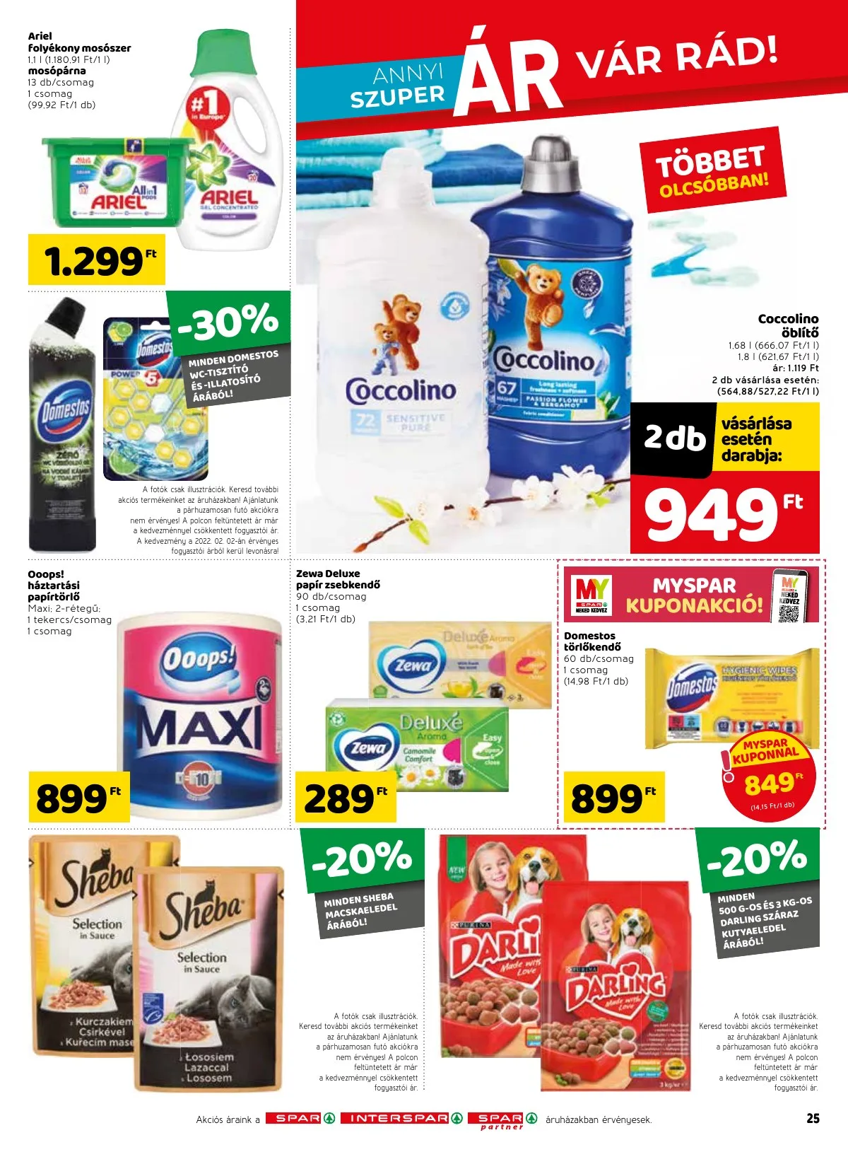 Spar akciós újság 02.10–02.16 – 31. oldal