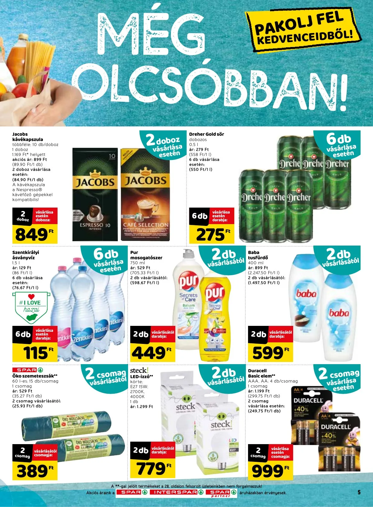 Spar akciós újság 02.10–02.16 – 7. oldal