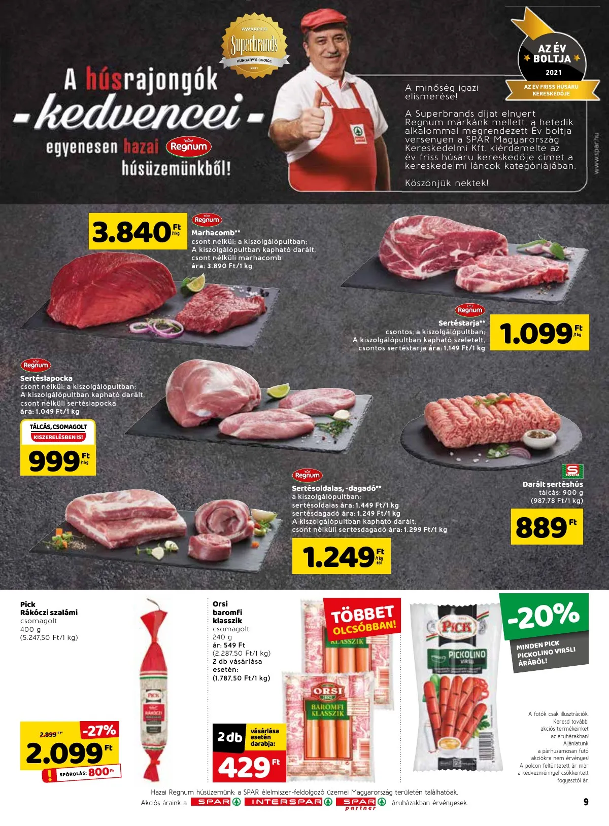 Spar akciós újság 02.17–02.23 – 13. oldal