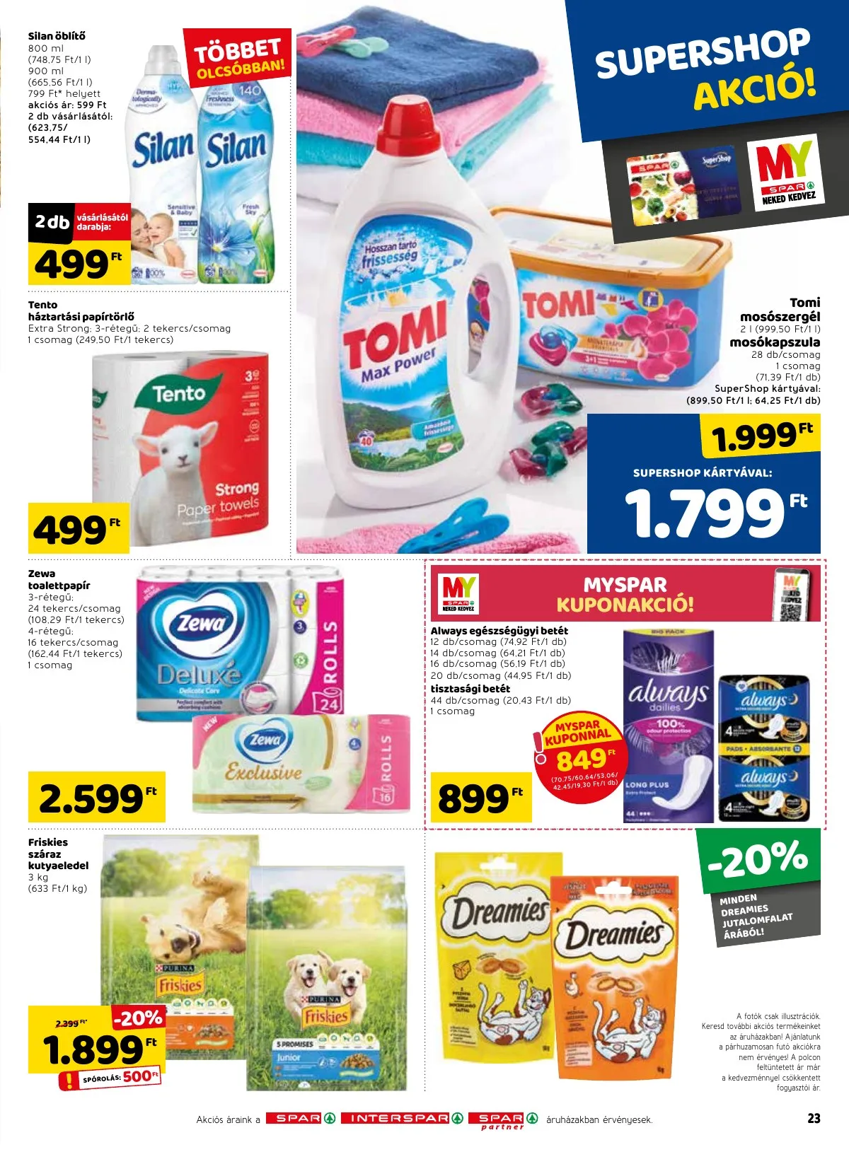 Spar akciós újság 02.17–02.23 – 29. oldal