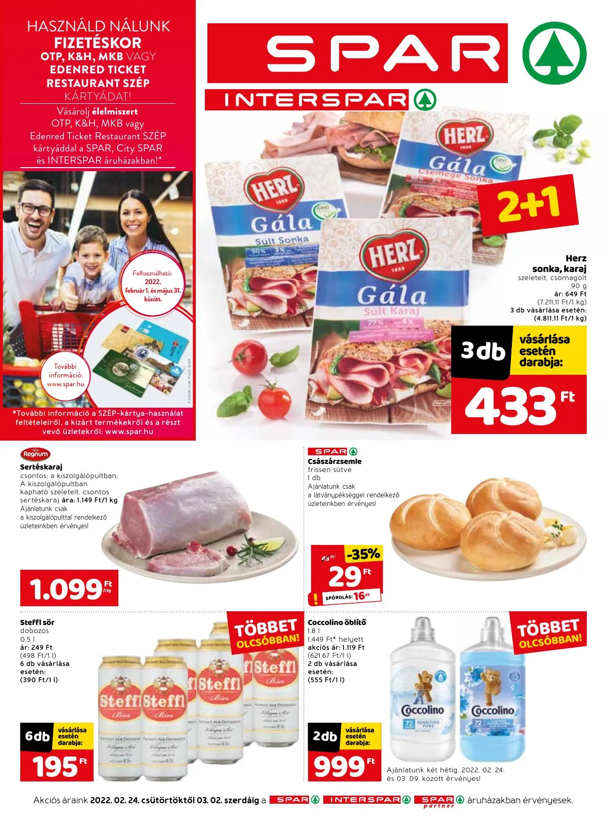 Spar akciós újság 02.24–03.02
