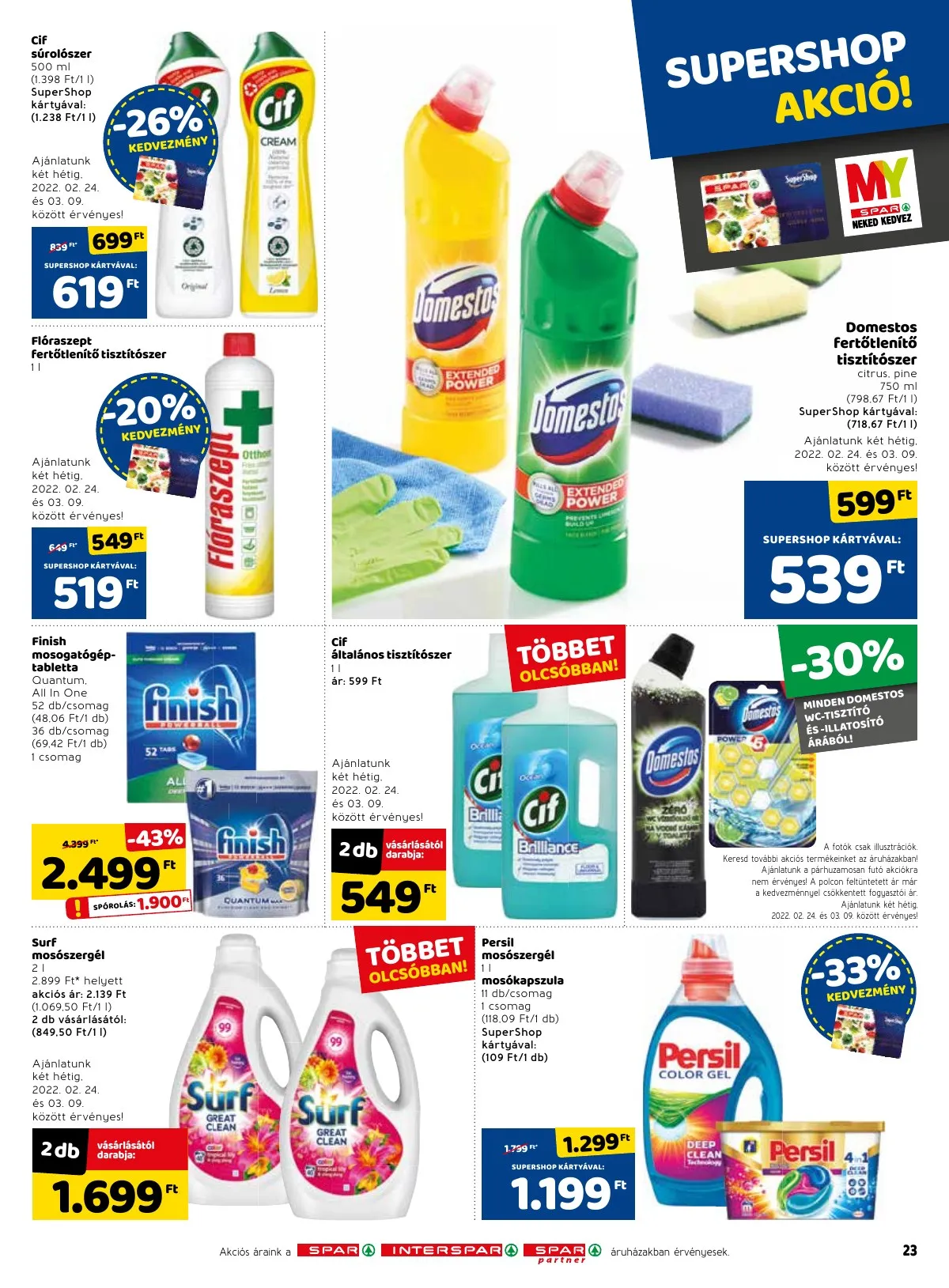 Spar akciós újság 02.24–03.02 – 29. oldal