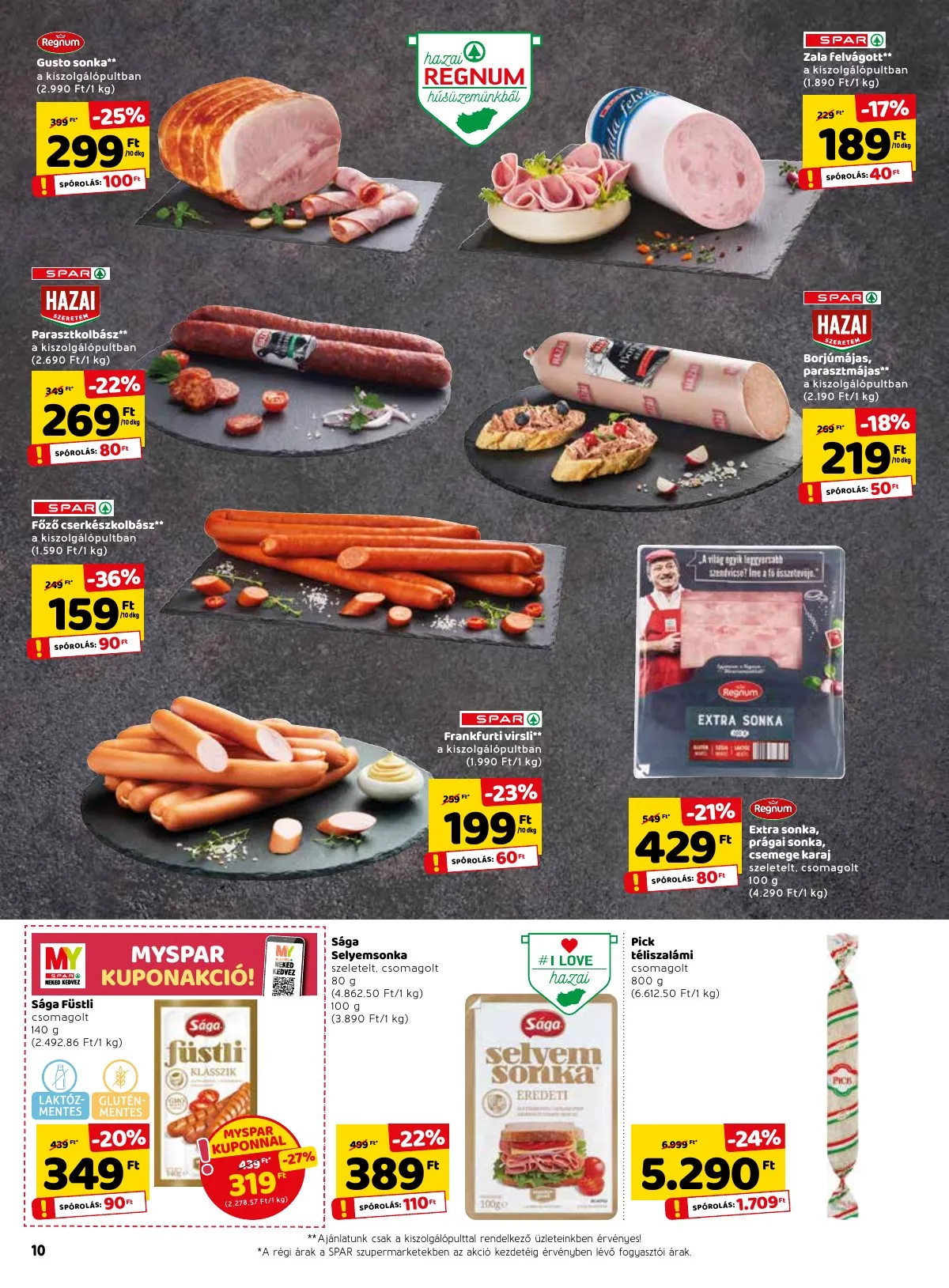 Spar akciós újság 04.07–04.16 – 12. oldal