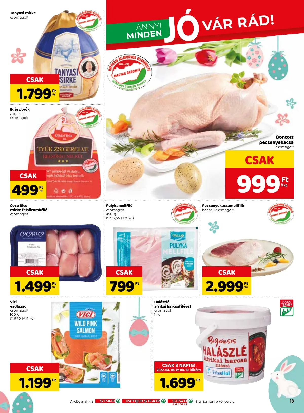 Spar akciós újság 04.07–04.16 – 15. oldal
