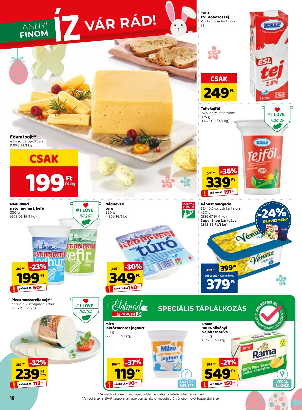 Spar akciós újság 04.07–04.16 – 20. oldal