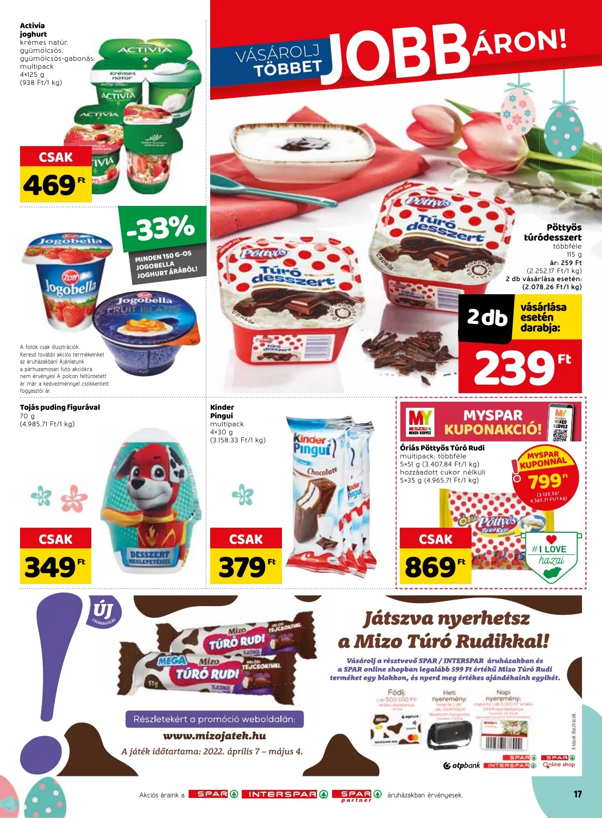 Spar akciós újság 04.07–04.16 – 21. oldal