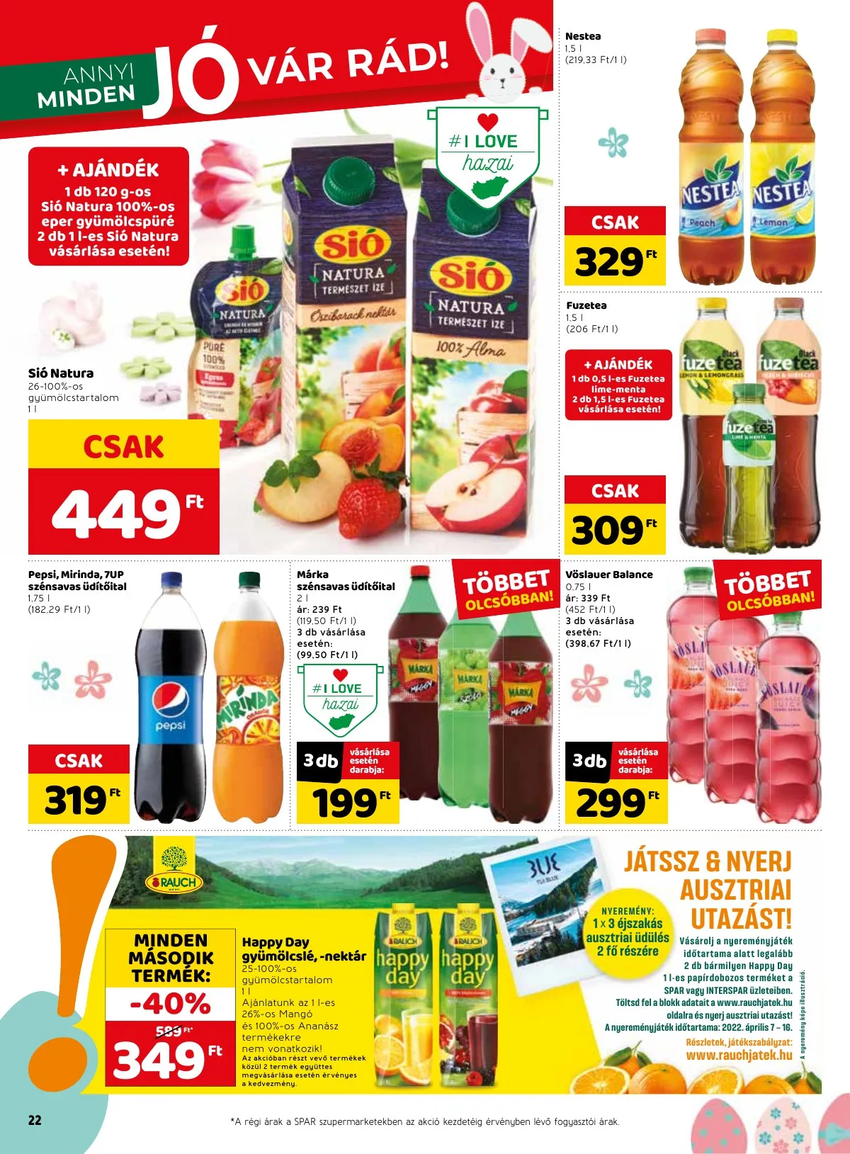 Spar akciós újság 04.07–04.16 – 28. oldal