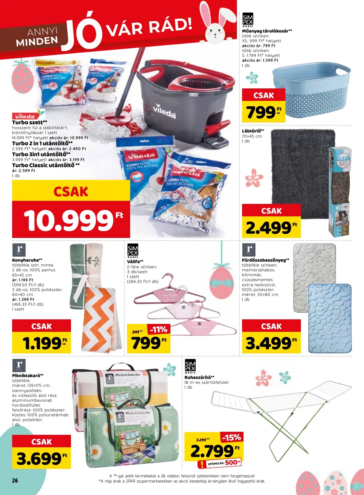 Spar akciós újság 04.07–04.16 – 32. oldal