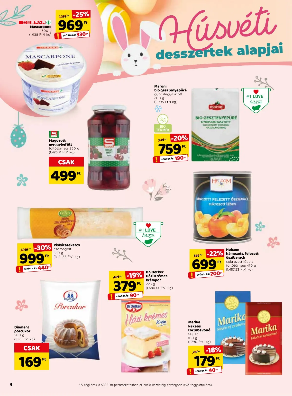 Spar akciós újság 04.07–04.16 – 4. oldal